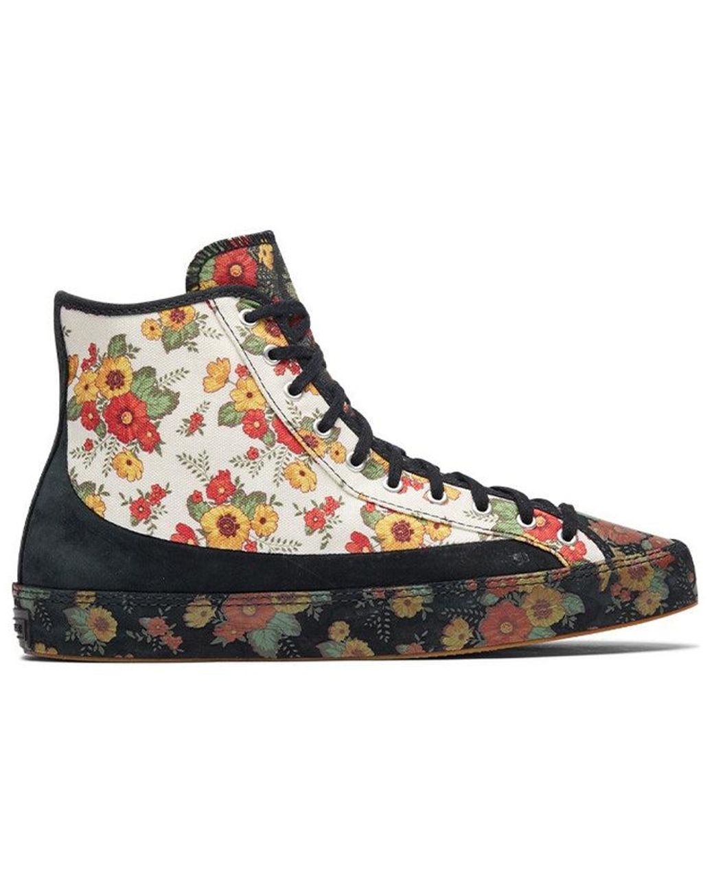 Converse Black (Wmns) Chuck Taylor All Star Sasha High 'Floral Bloom'