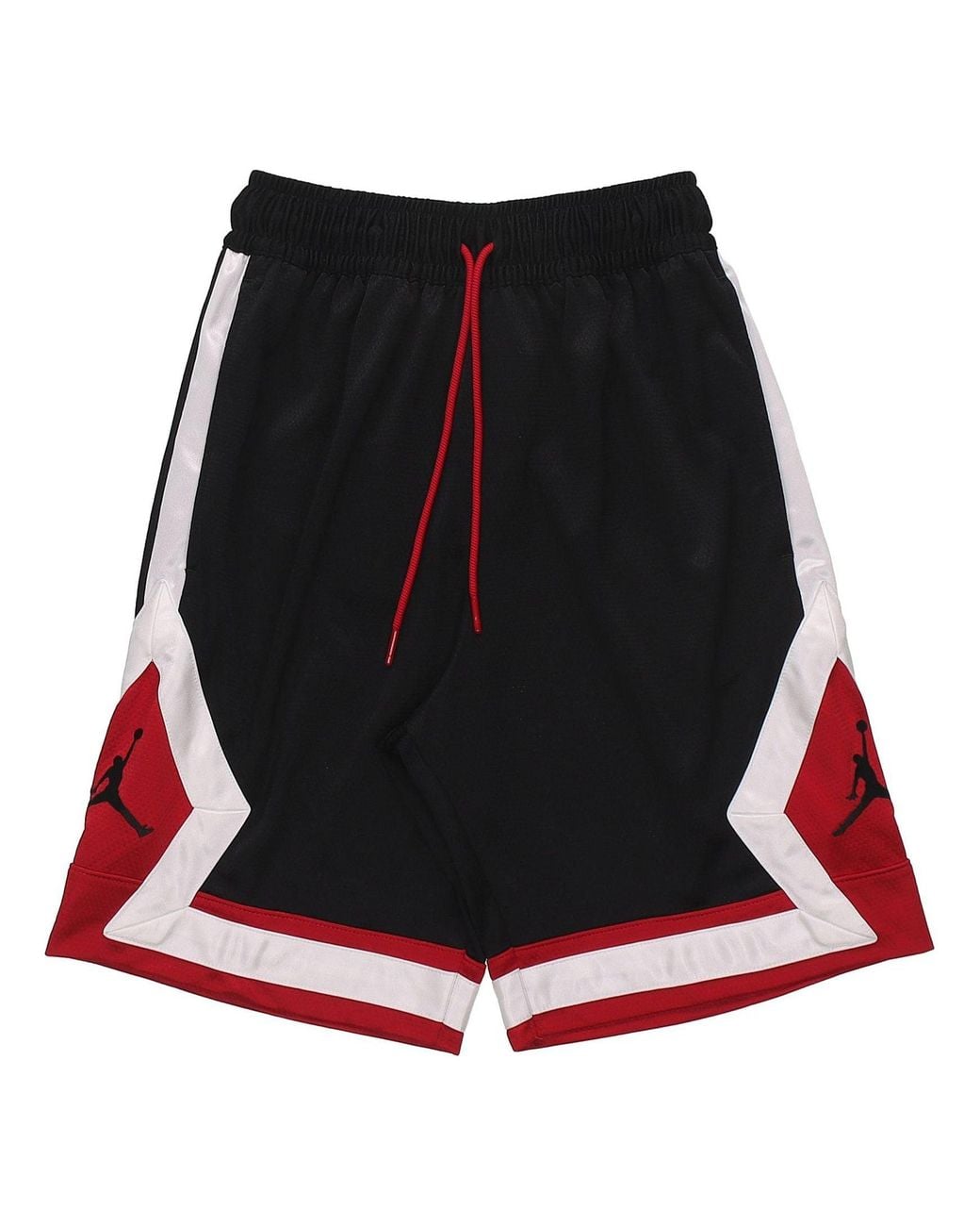 Nike Black Jumpman Diamond Basketball Shorts for men