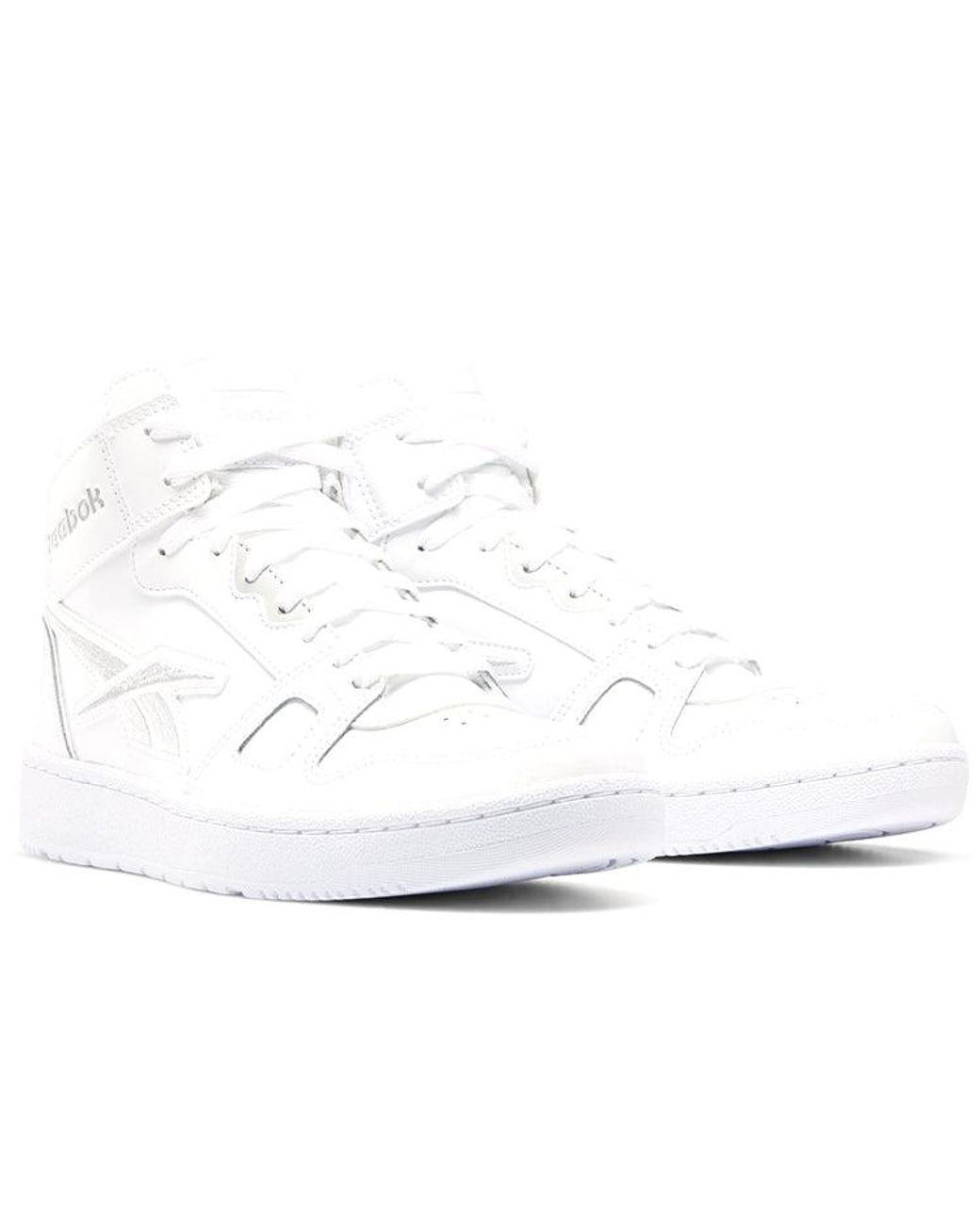 Reebok White Resonator Mid Pure' for men