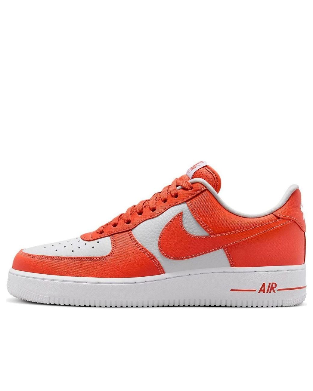 Nike Red Air Force 1 '07 Shoes for men