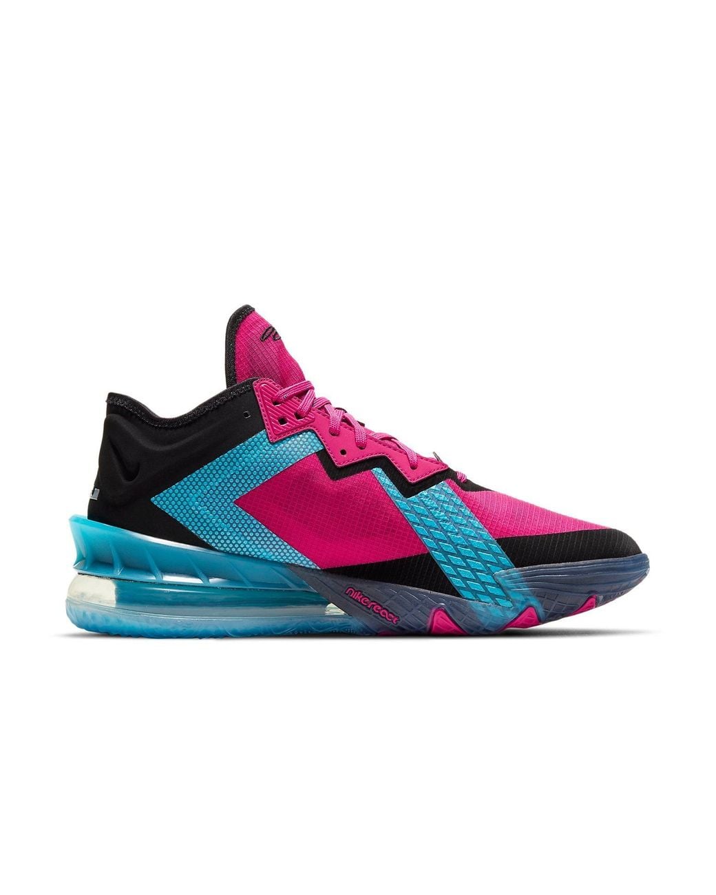 Nike Blue Lebron 18 Low Ep 'Neon Nights' for men