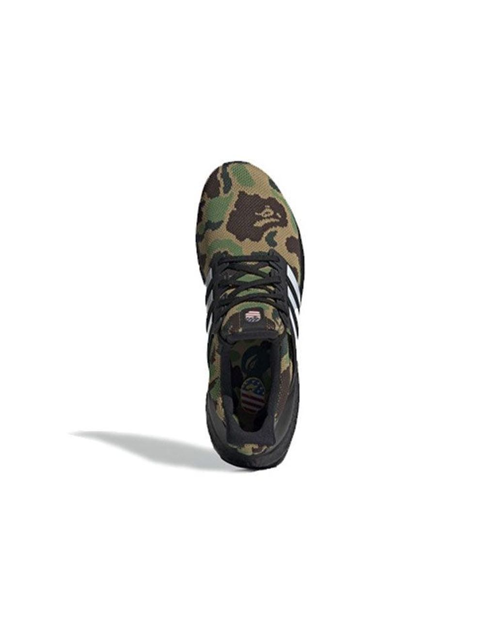 Adidas Green X A Bathing Ape Ultraboost 4.0 Camo' for men