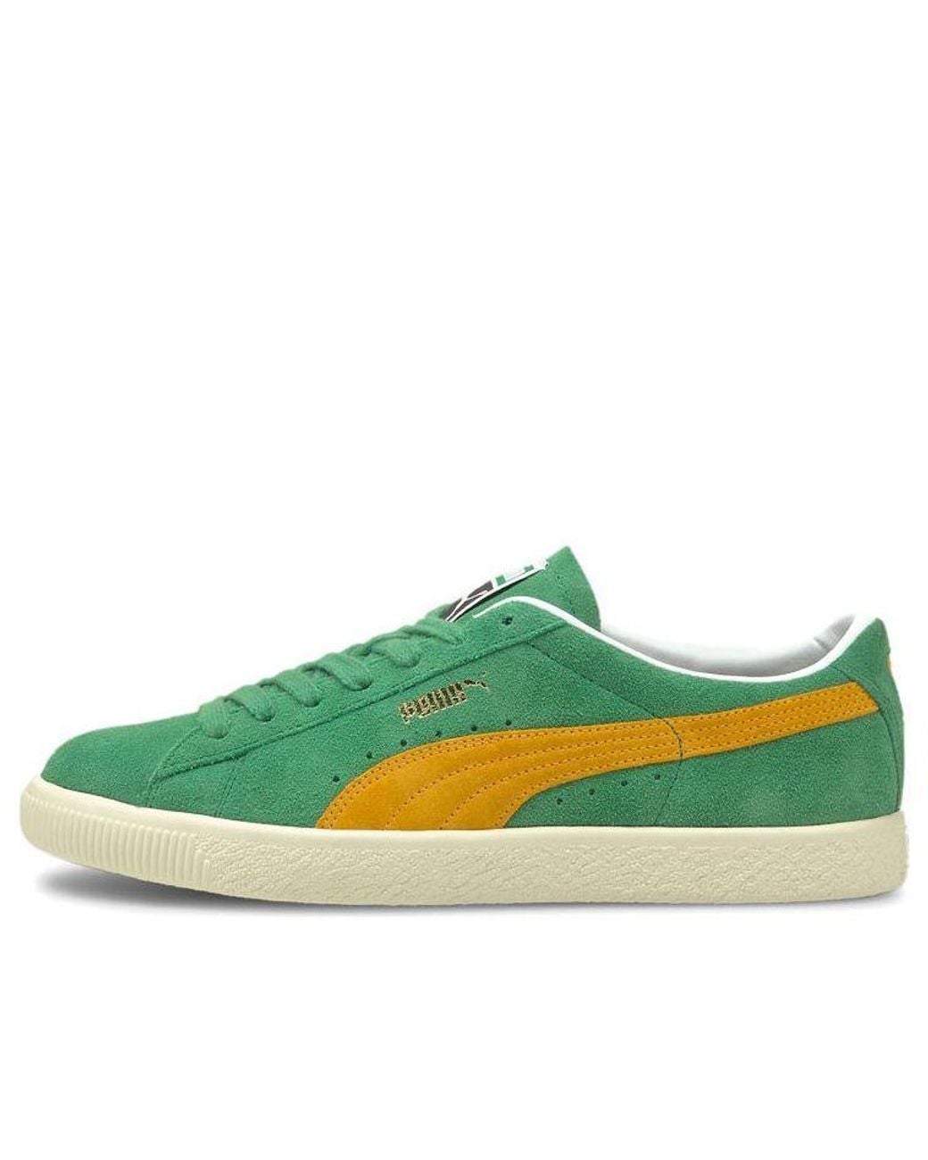 PUMA Green Suede Vintage 'Amazon Saffron' for men