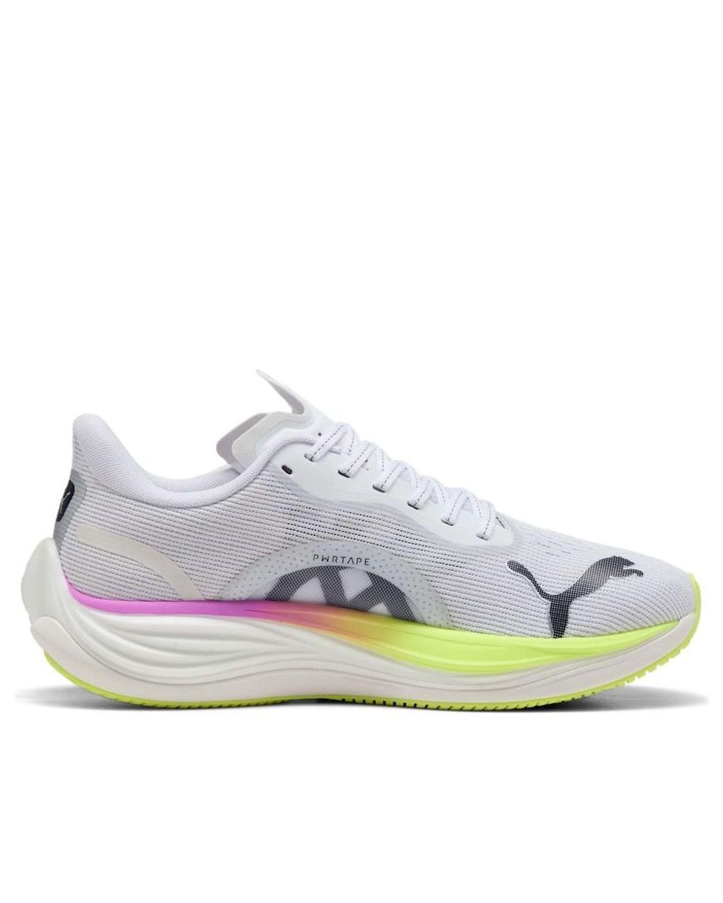 PUMA White Velocity Nitro 3 Pure Alert' for men