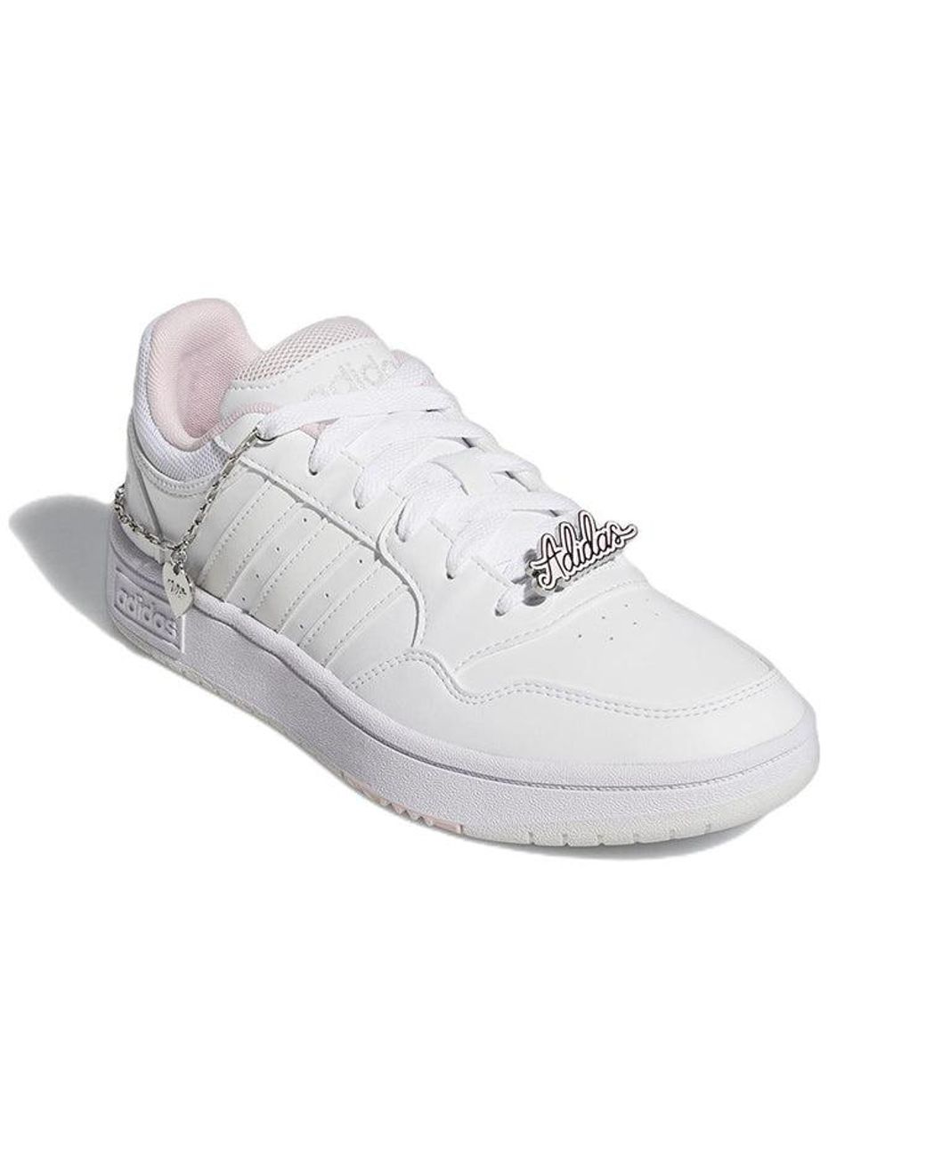 Adidas White (Wmns) Hoops 3.0 Shoes