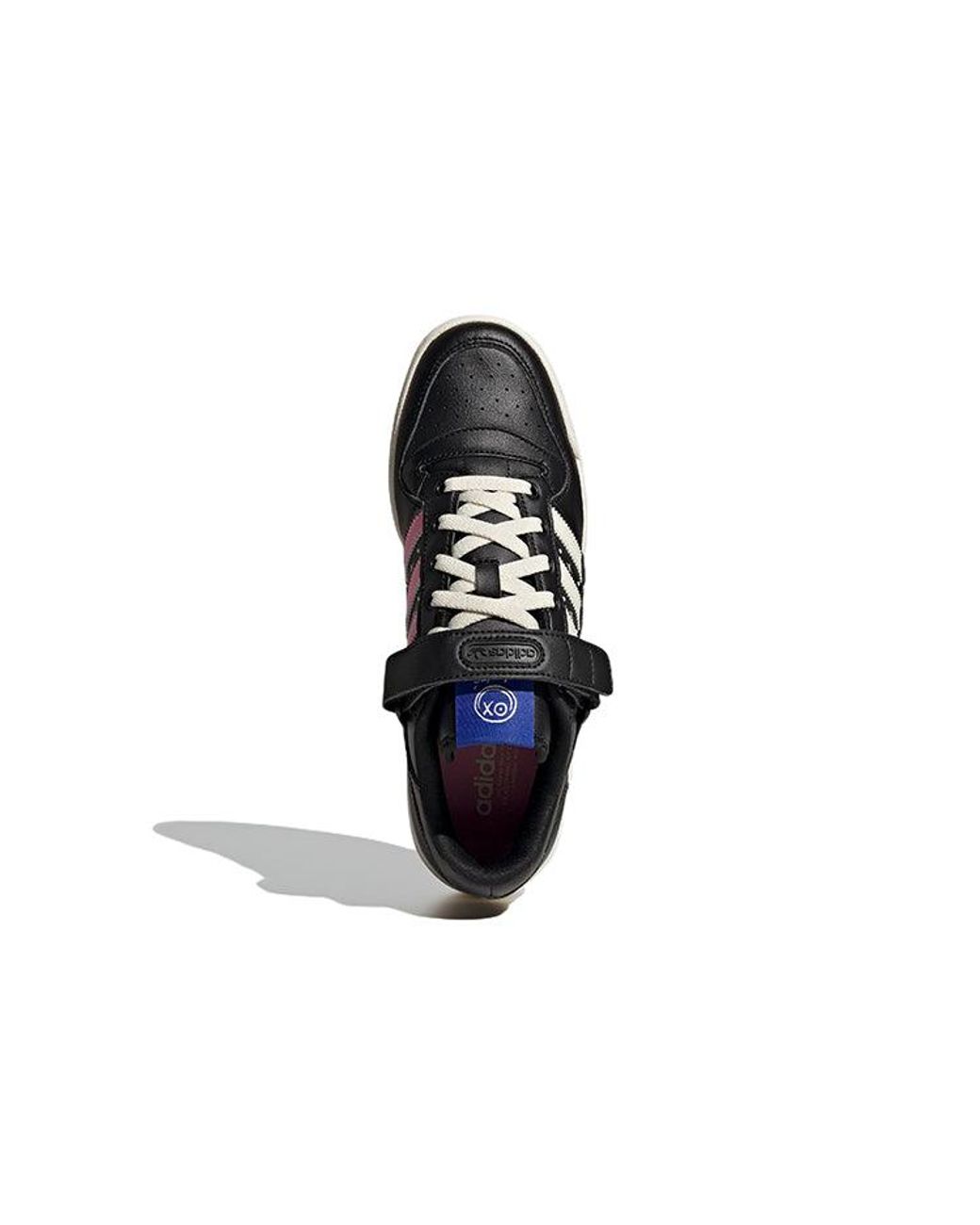 Adidas Black Andr Saraiva X Forum Low 'The World Needs Love' for men