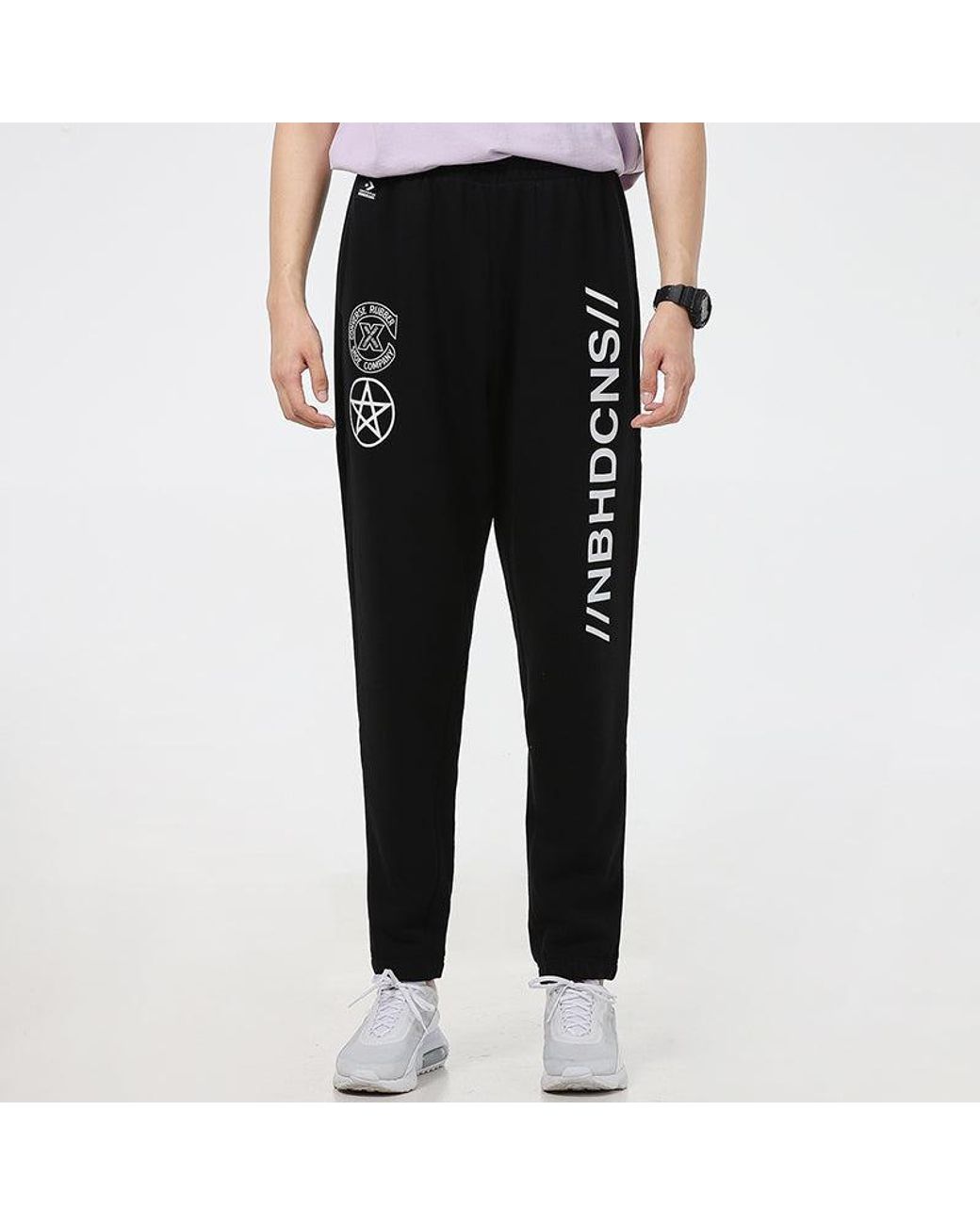 Converse Black X Neighborhood Sweatpants for men