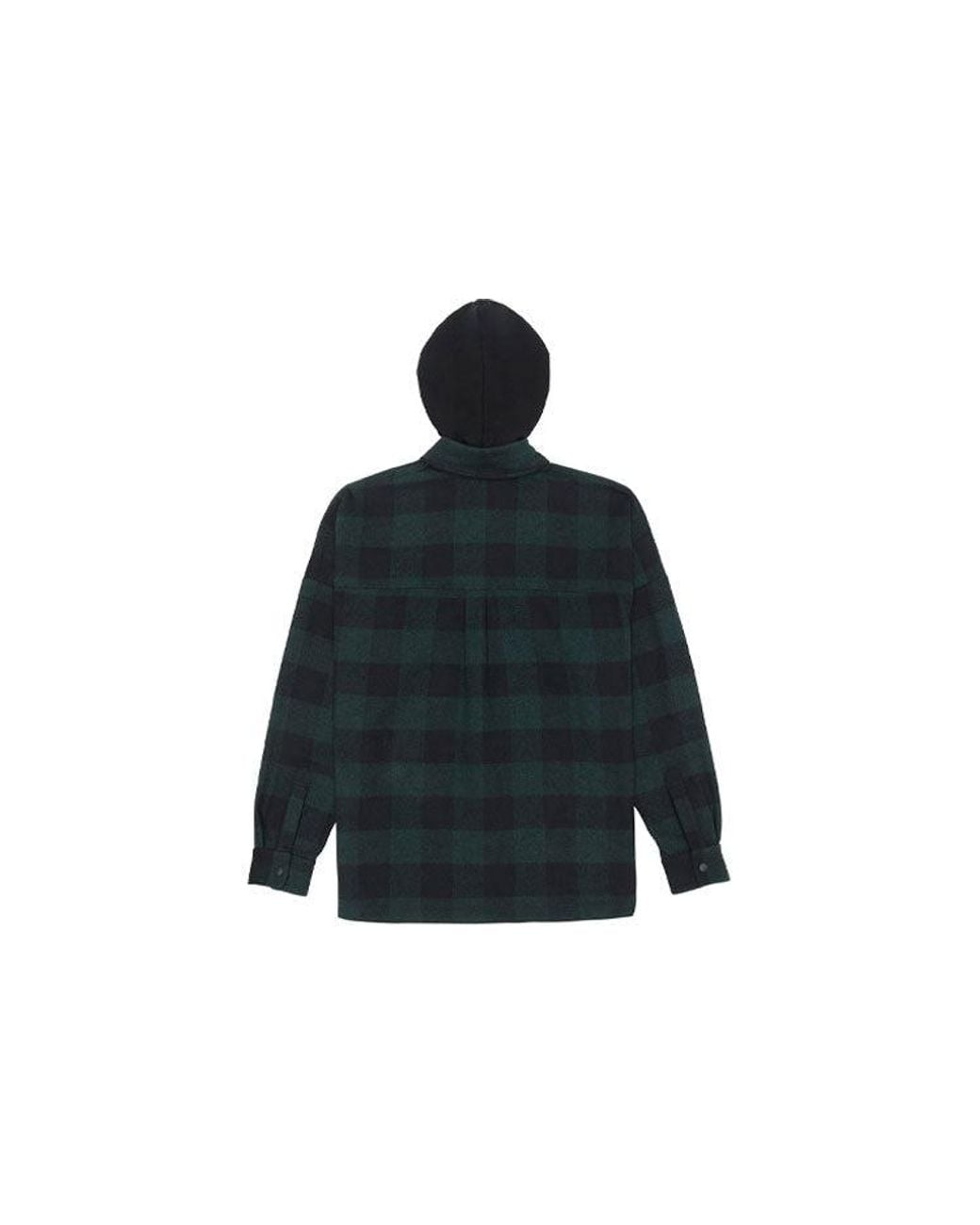 Palm Angels Blue Logo Print Hooded Overshirt for men