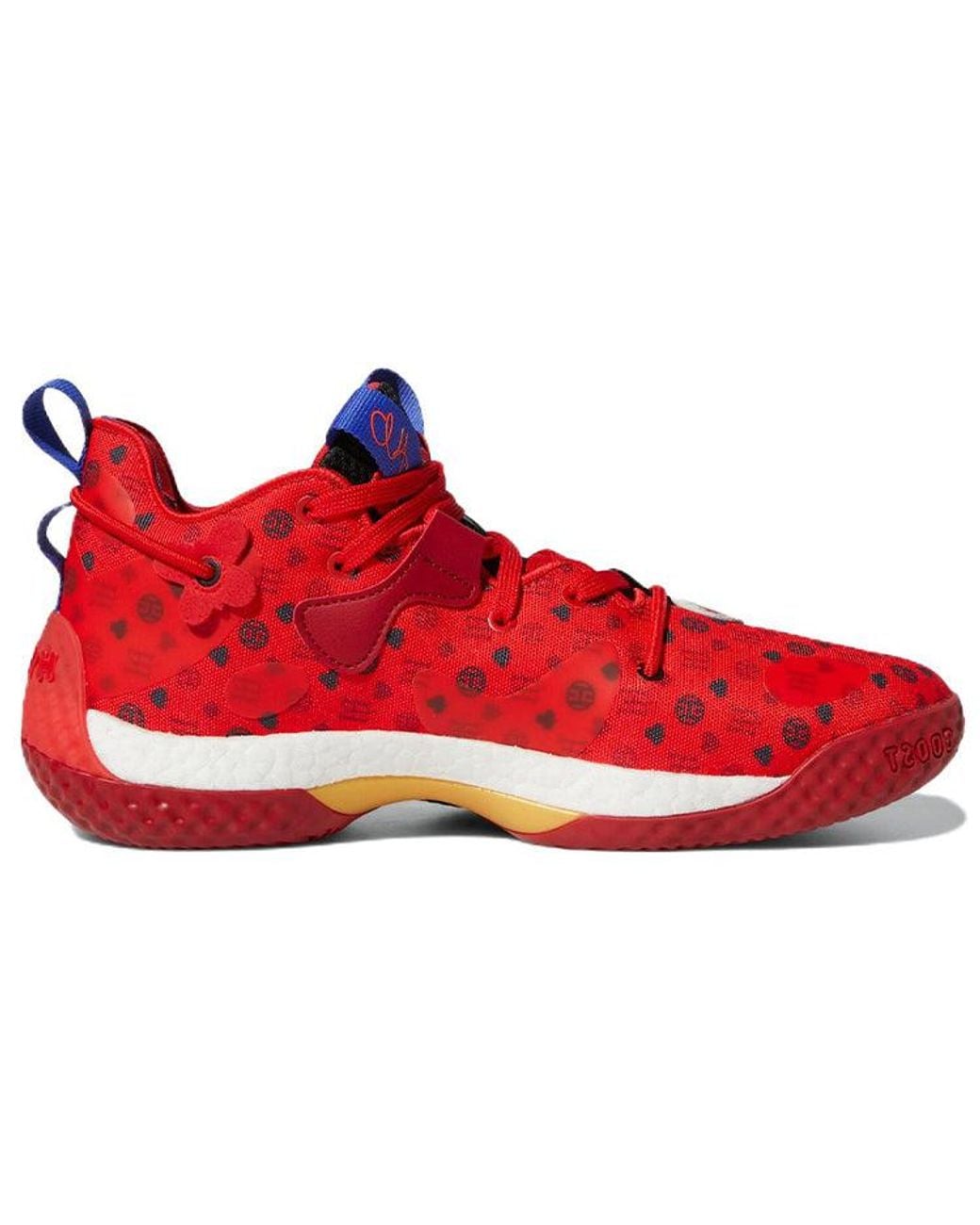 Adidas Red Harden Vol. 6 "Vivid Monogram" Hq3884" for men
