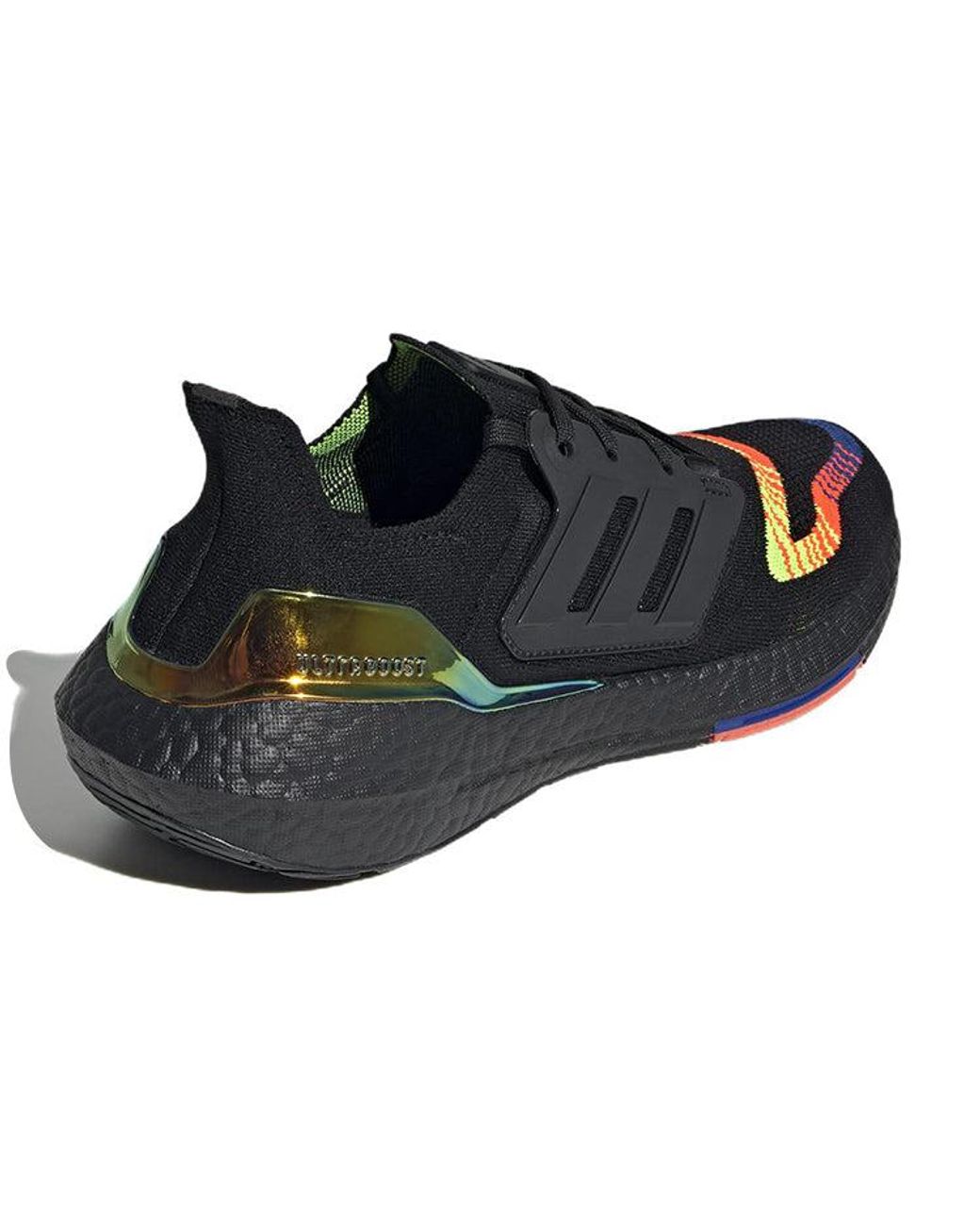 Adidas Black Ultraboost 22 'Linear Energy' for men
