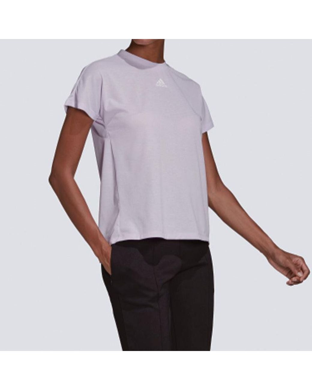Adidas Purple W St Tee