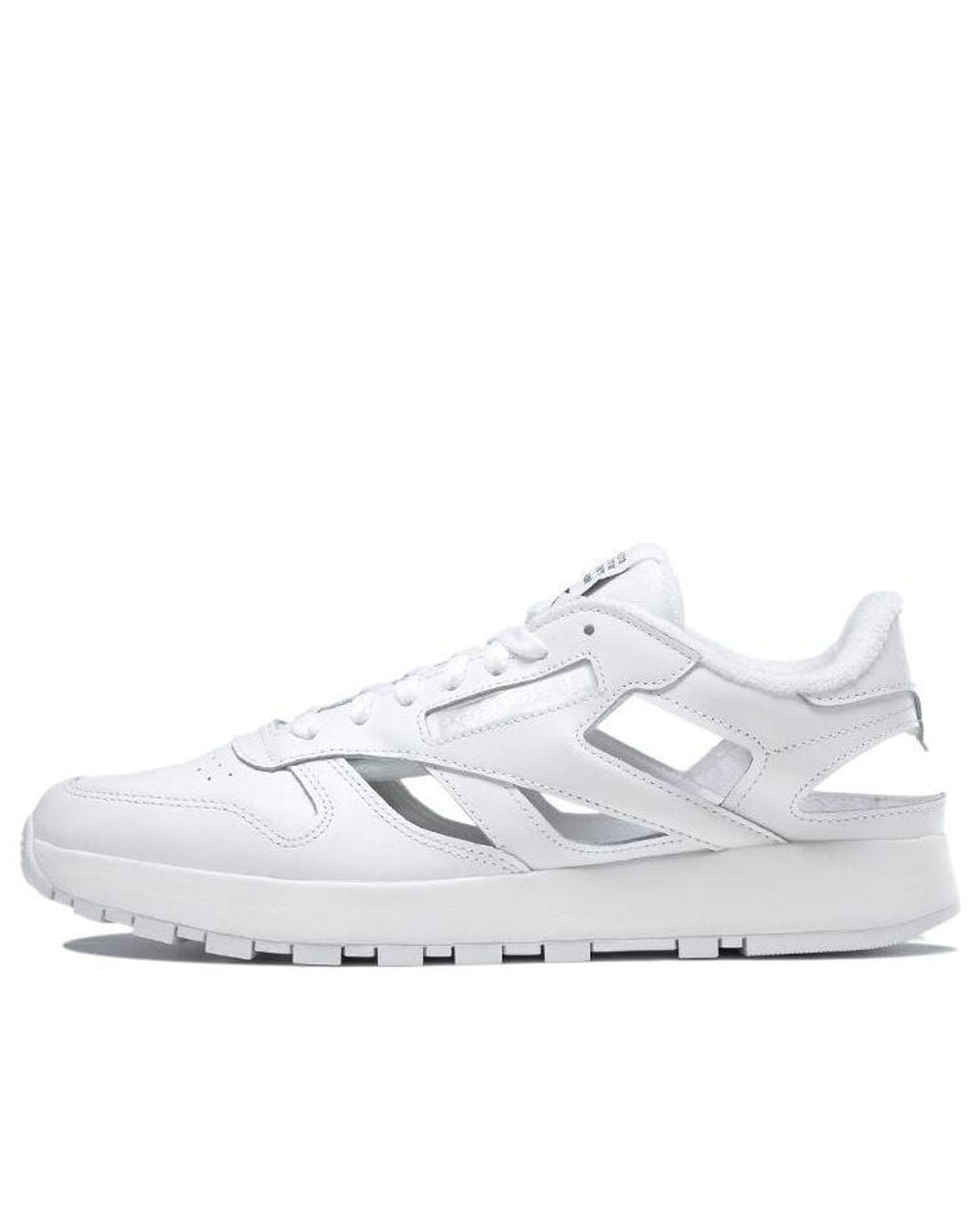 Reebok White Maison Margiela X Classic Leather Dq 'Footwear' for men