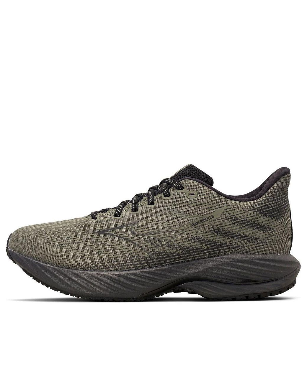 Mizuno Brown Wave Rider 28 'Moss' for men