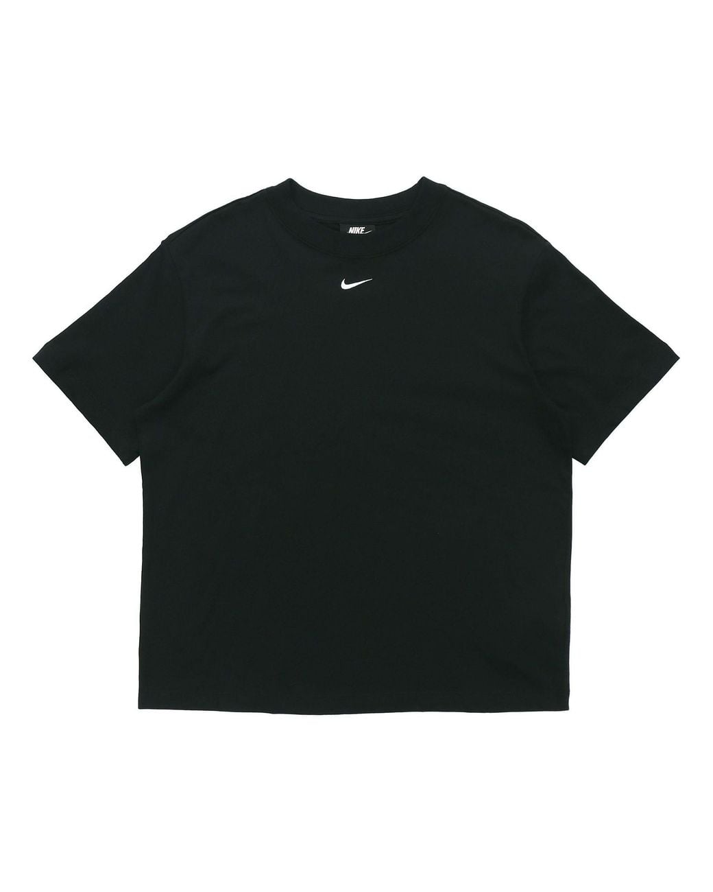 Nike Black (Wmns) Sportswear Essentials Logo Tee