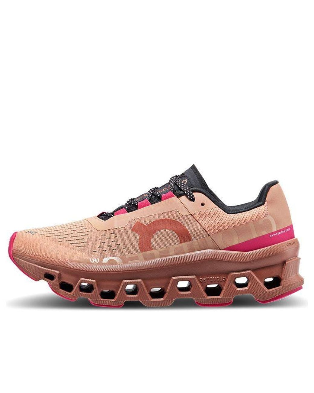 On Shoes Pink (Wmns) Cloudmonster 'Rose Cork'