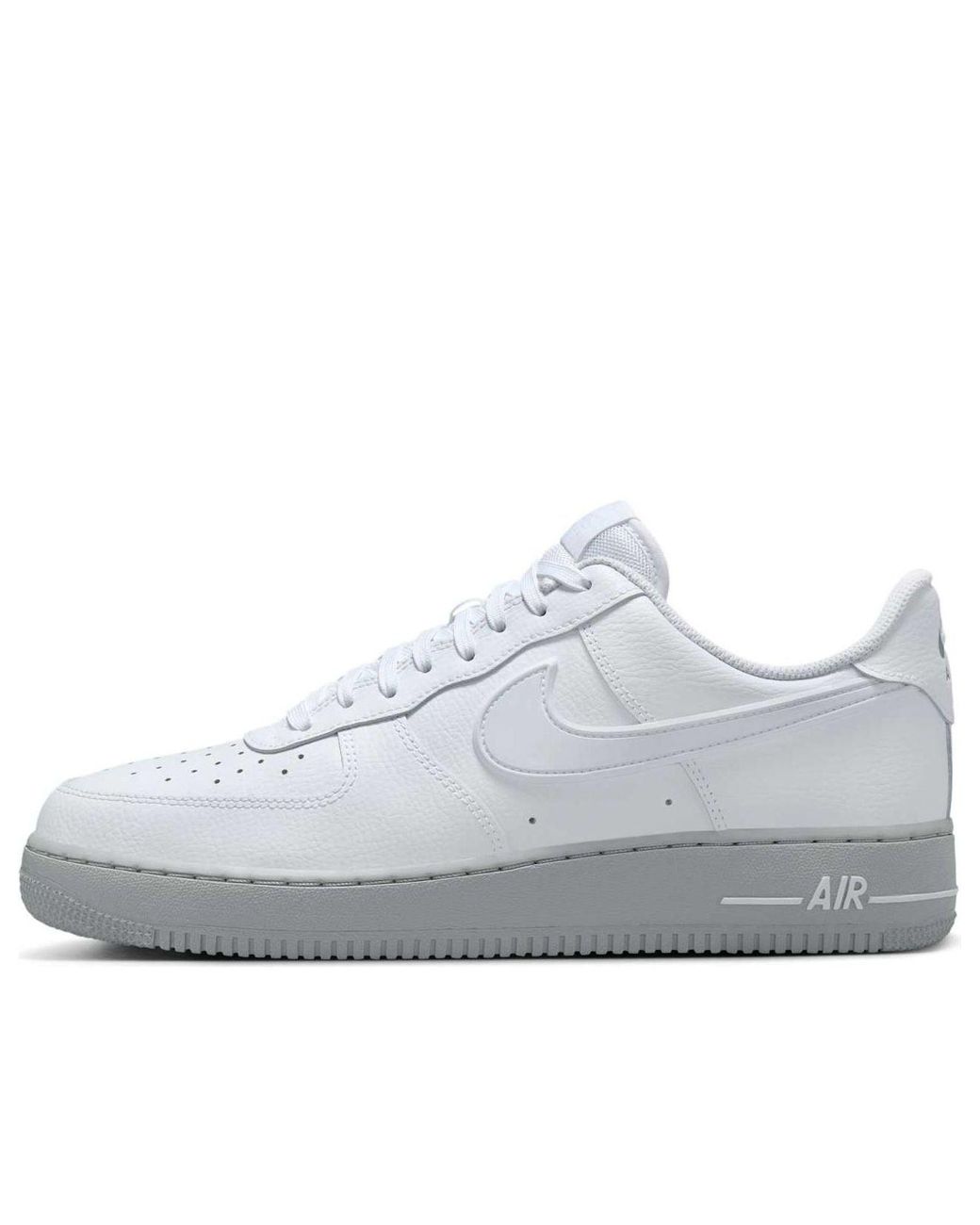 Nike White Air Force 1 '07 Light Smoke Sole' for men