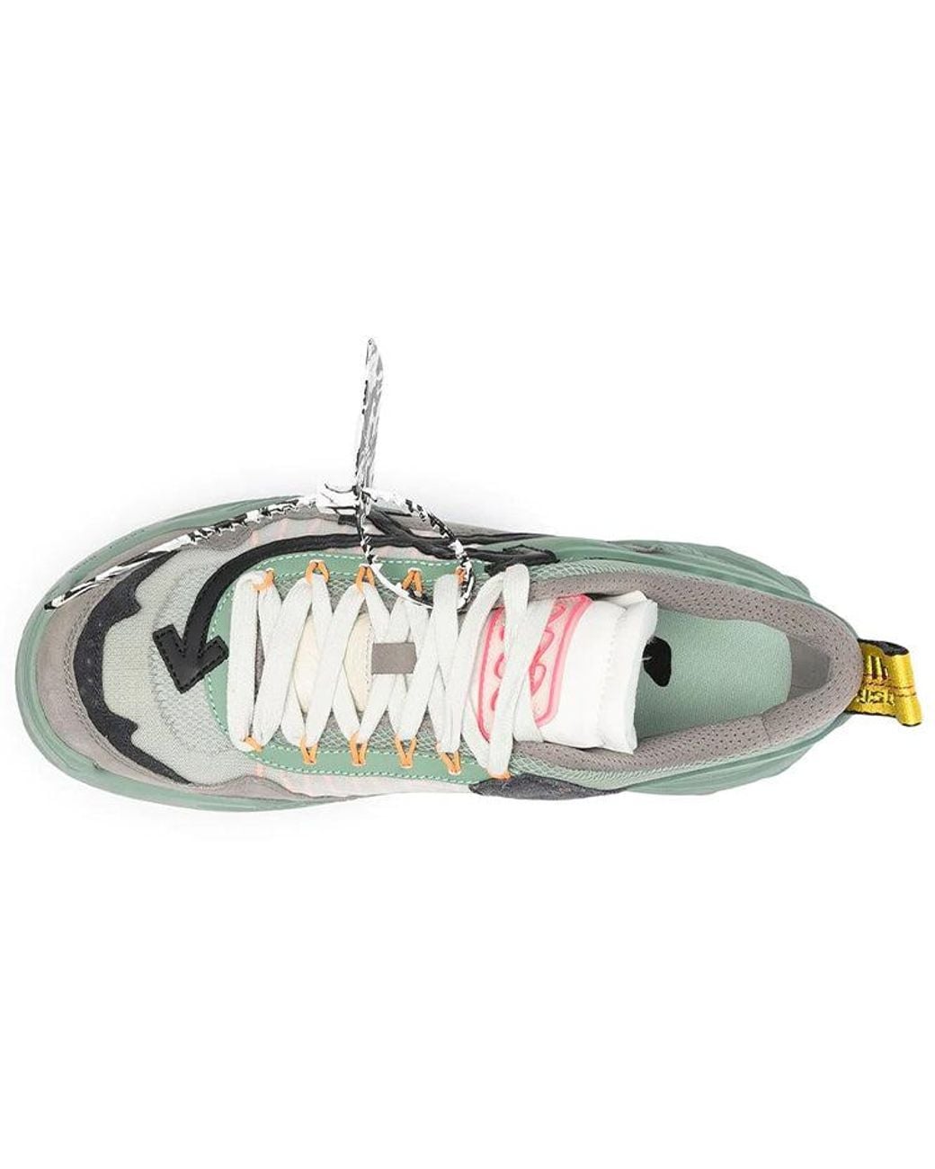 Off-White c/o Virgil Abloh Green Odsy 1000 Sneakers for men