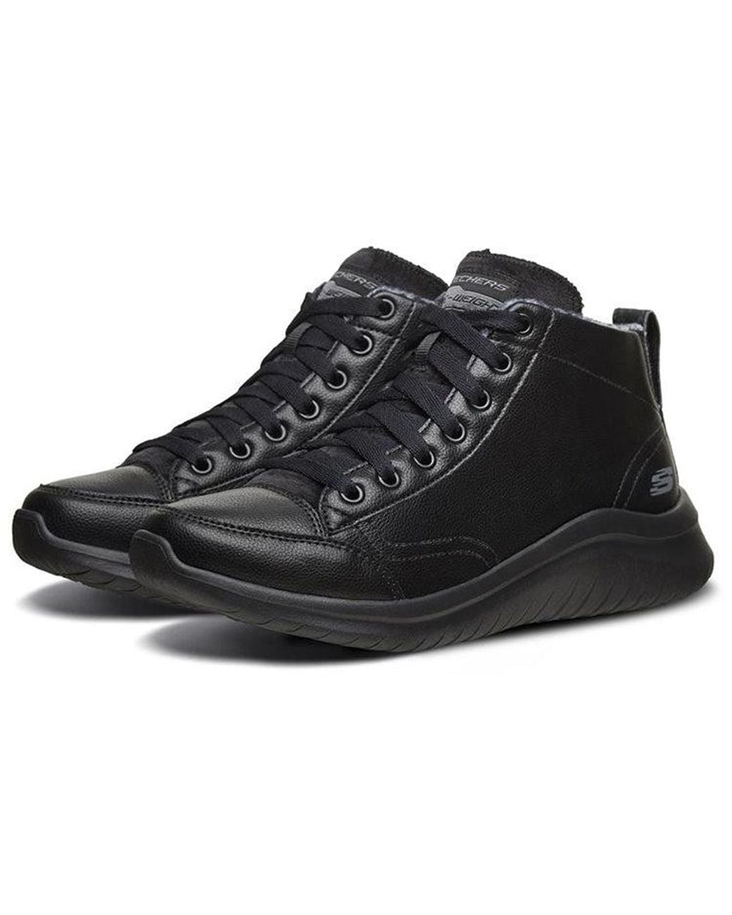 Skechers Black (Wmns) Ultra Flex 2.0 High-Top Running Shoes