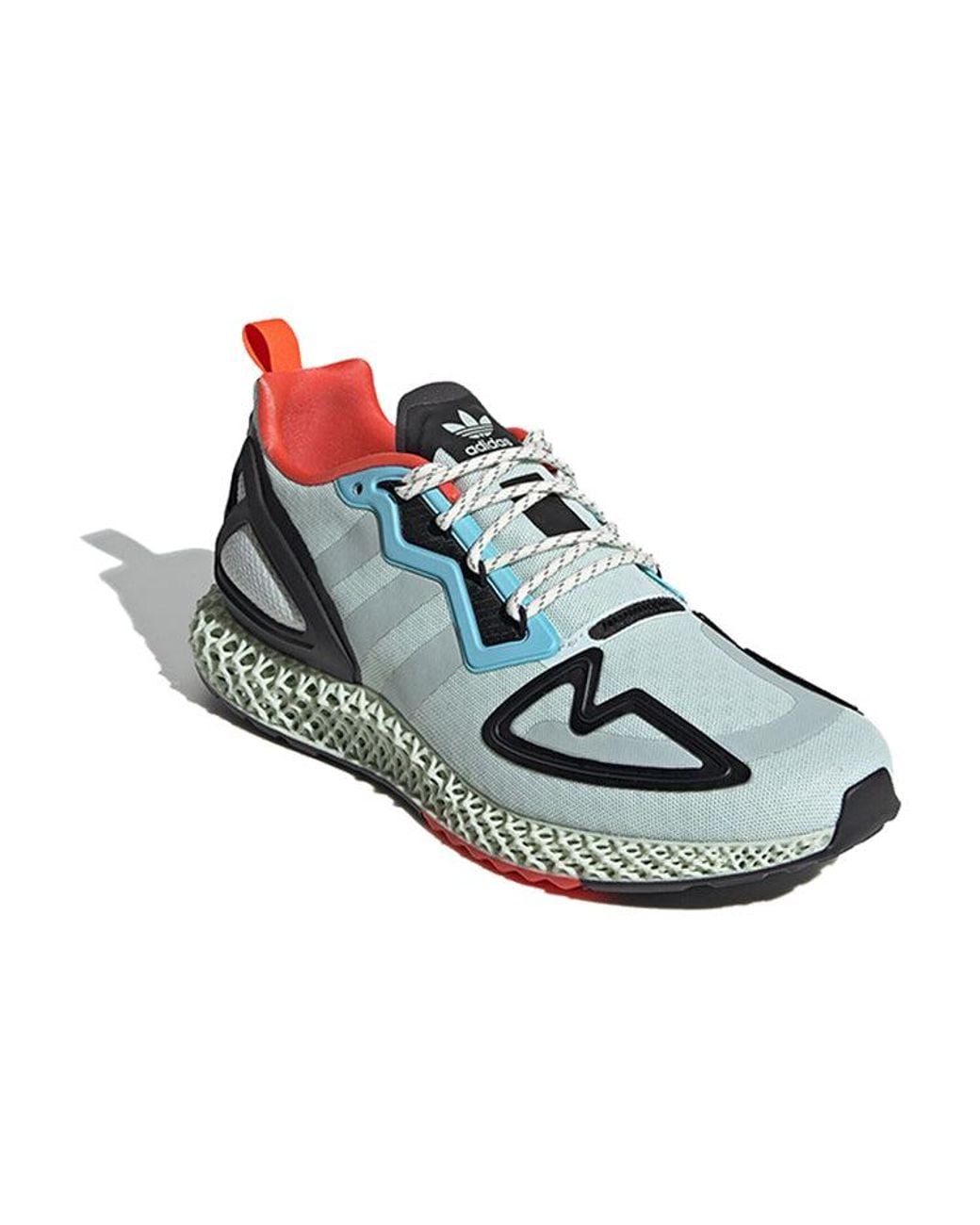 Adidas Blue Zx 2K 4D 'Dash' for men