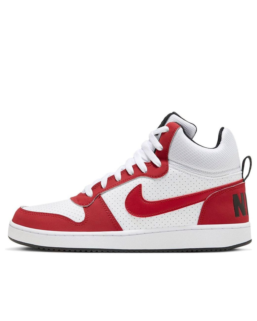 Nike Red Court Borough Mid Gym' for men