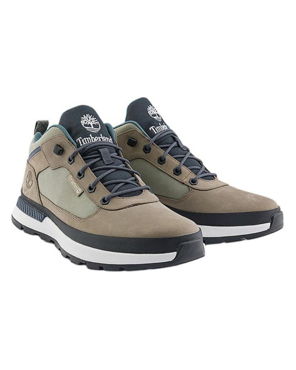 Timberland Brown Field Trekker Low Sneakers 'Light Taupe Nubuck' for men