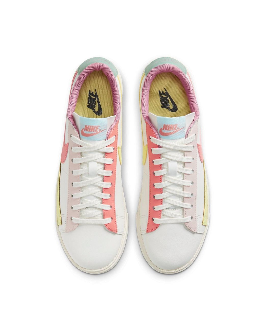 Nike White Blazer Low Le 'pastel'
