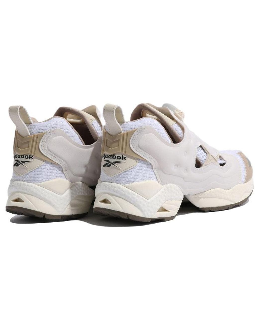 Reebok White Instapump Fury 95 for men