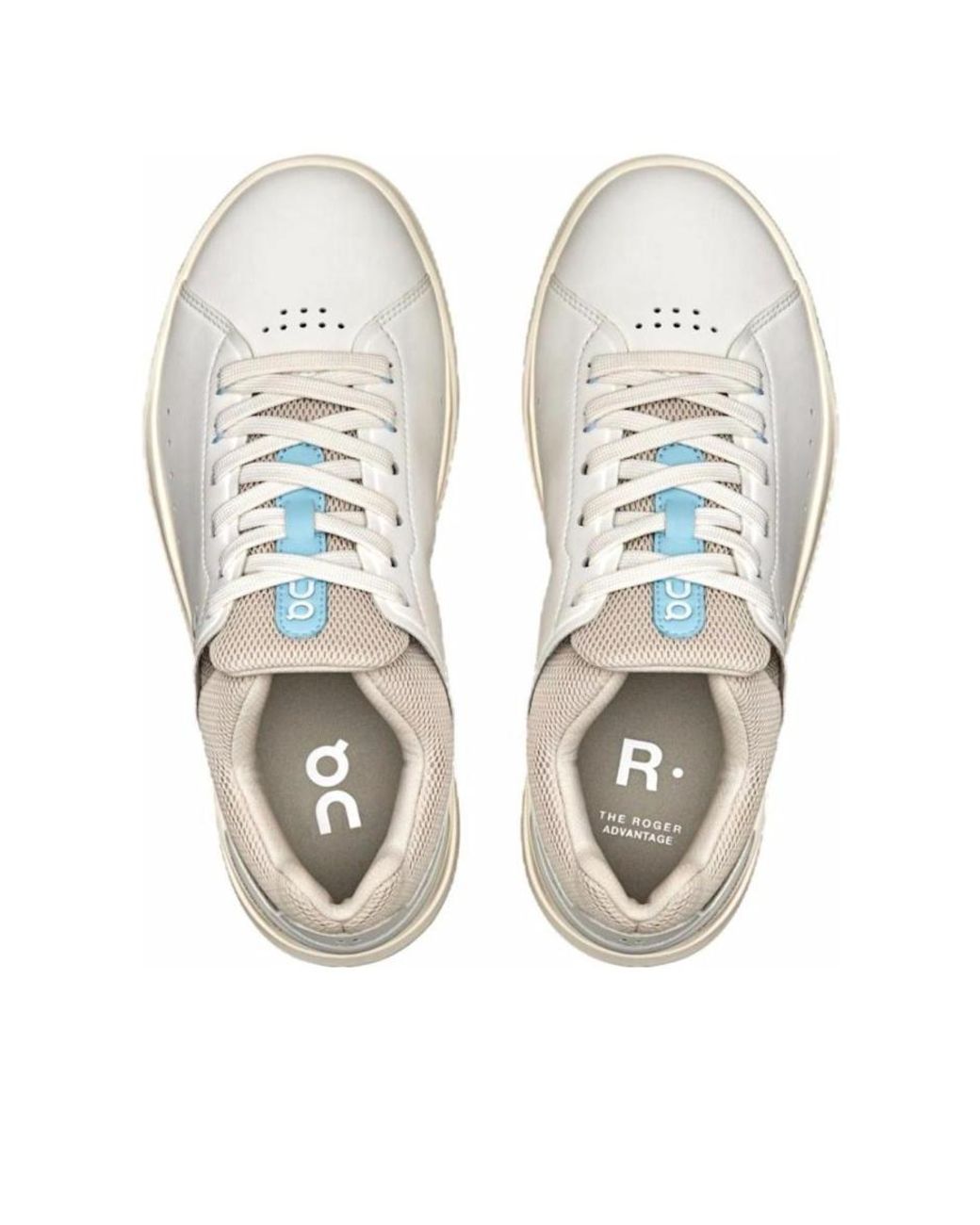 On Shoes White (Wmns) The Roger Advantage Sand'