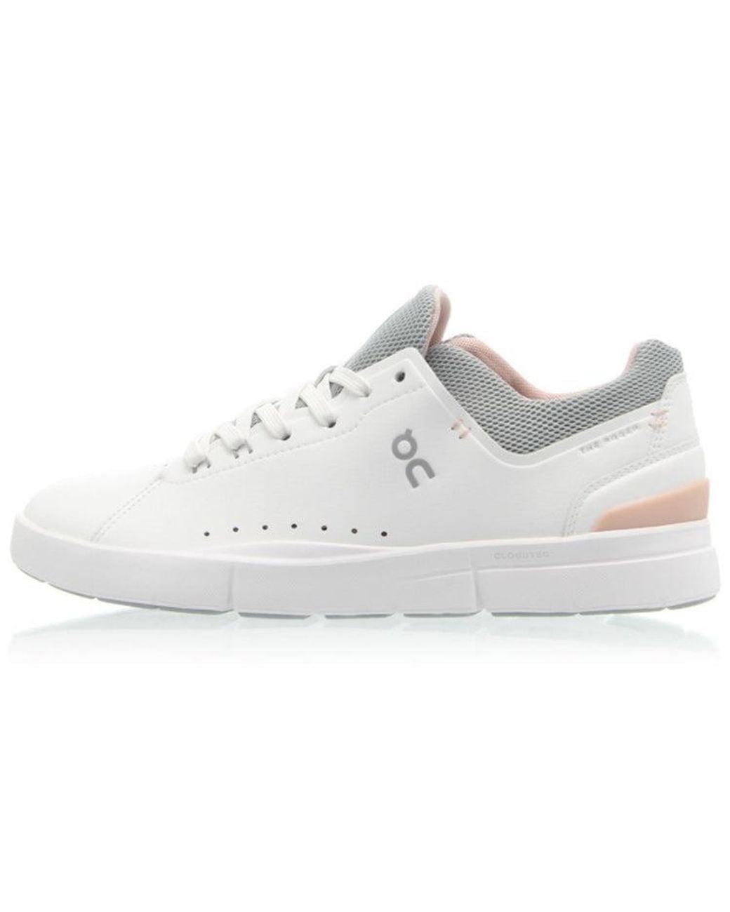 On Shoes White (Wmns) The Roger Advantage Rose'