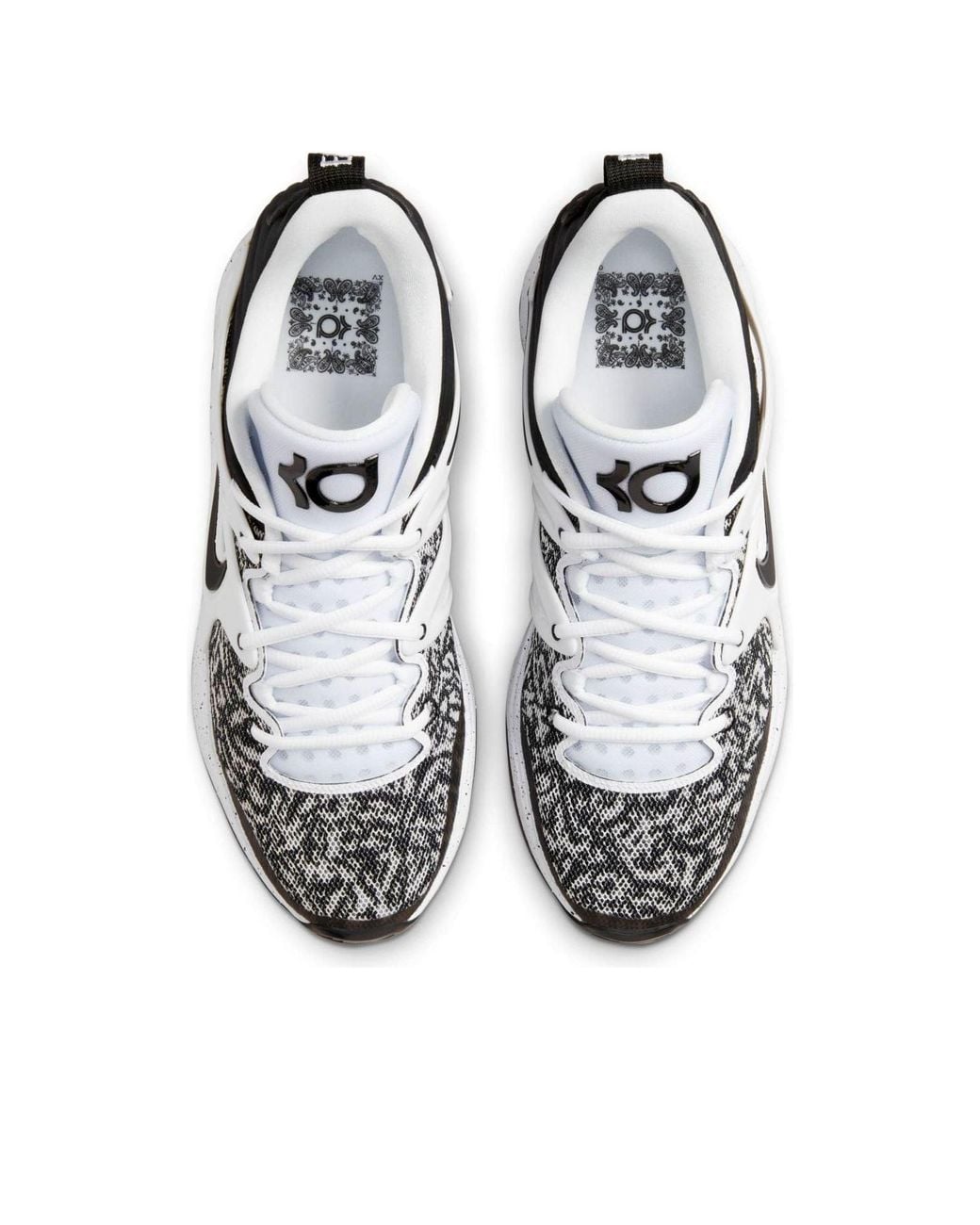 Nike Black Kd15 (team) Basketball Shoes In White, for men