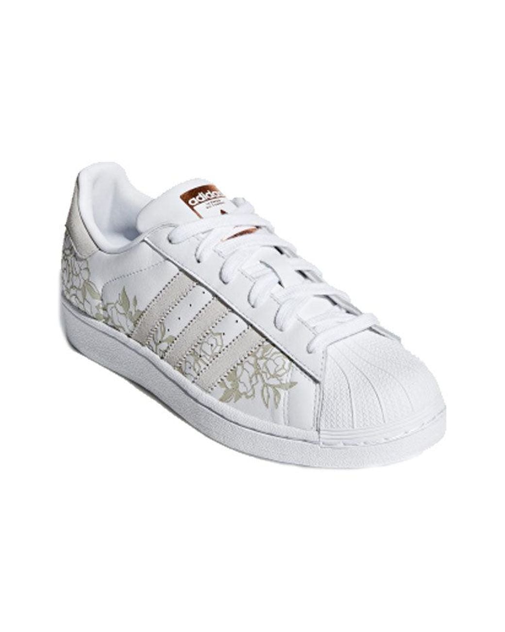 Adidas White (Wmns) Superstar 'Copper'