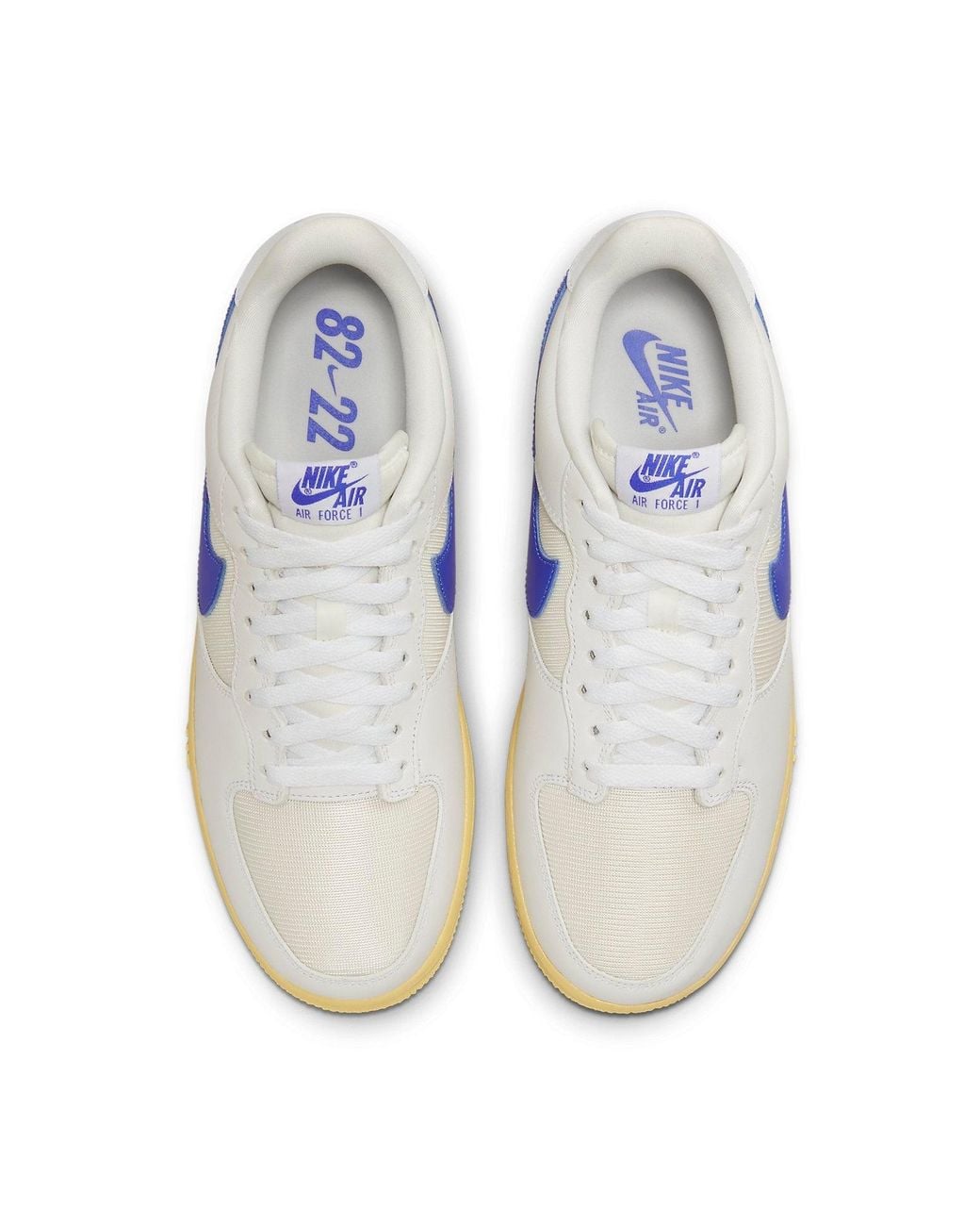 Nike Blue Air Force 1 Unity Racer' for men