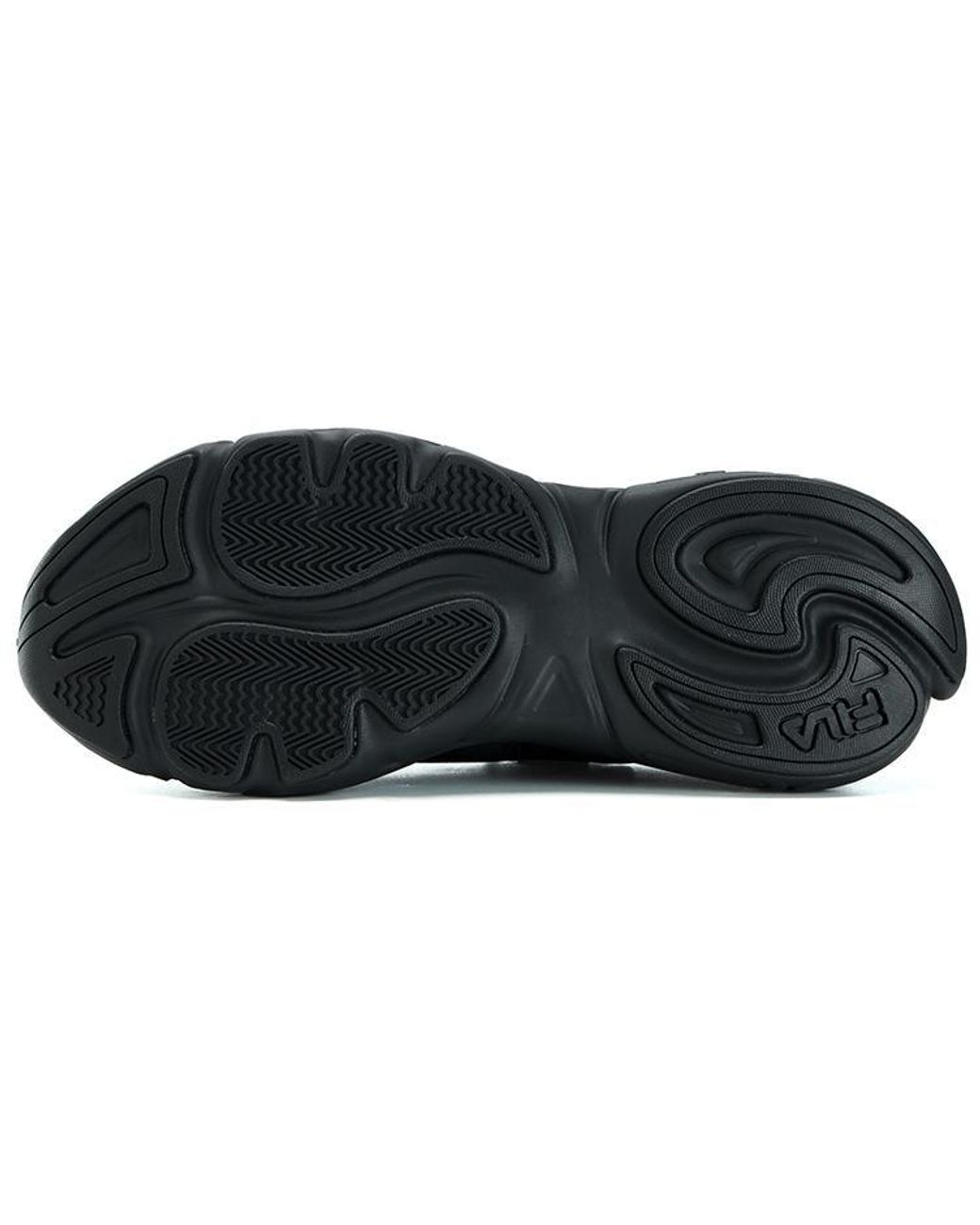 Fila Black Running Shoes Low Nonslip Shoes for men
