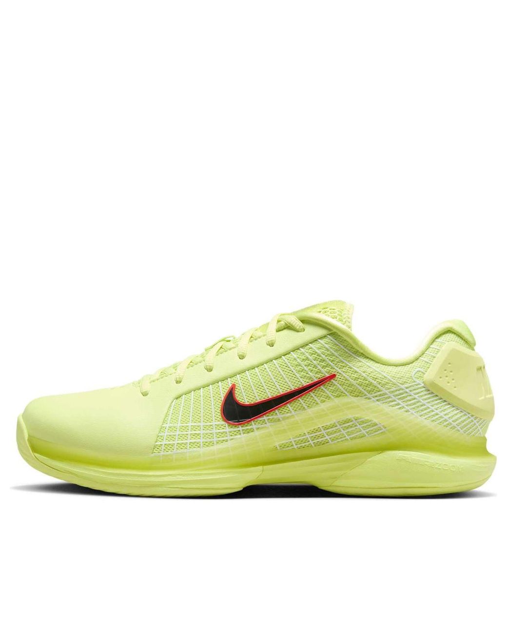 Nike Yellow Court Air Zoom Vapor 12 Hypersmash Hc 'Light Lemon Twist Light Crimson' for men