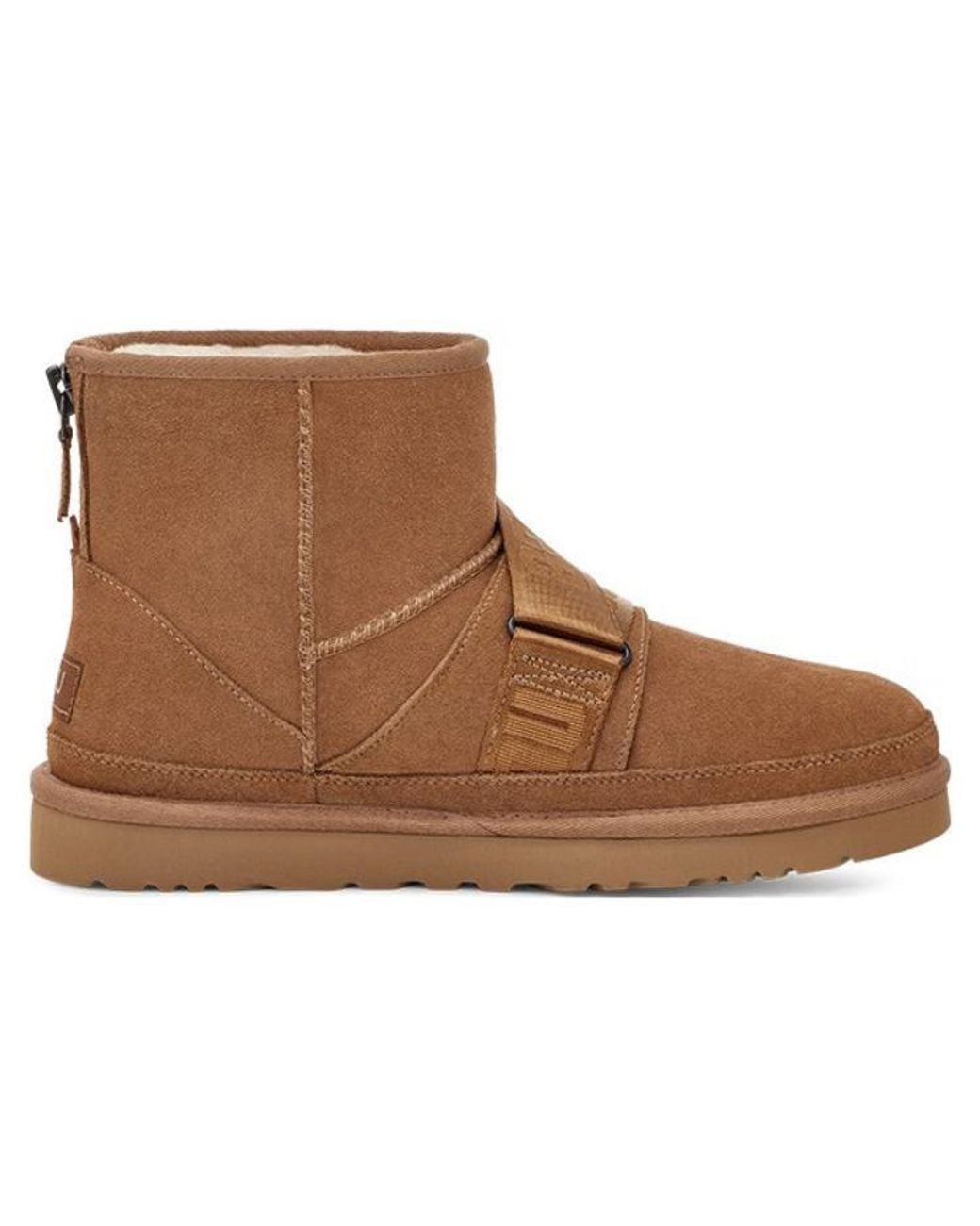 Ugg Brown Classic Mini Quickclick Boot for men
