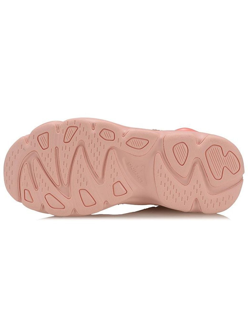 Li-ning Pink (Wmns) New York Fashion Week Breathable Lightweight Casual Dad Shoes