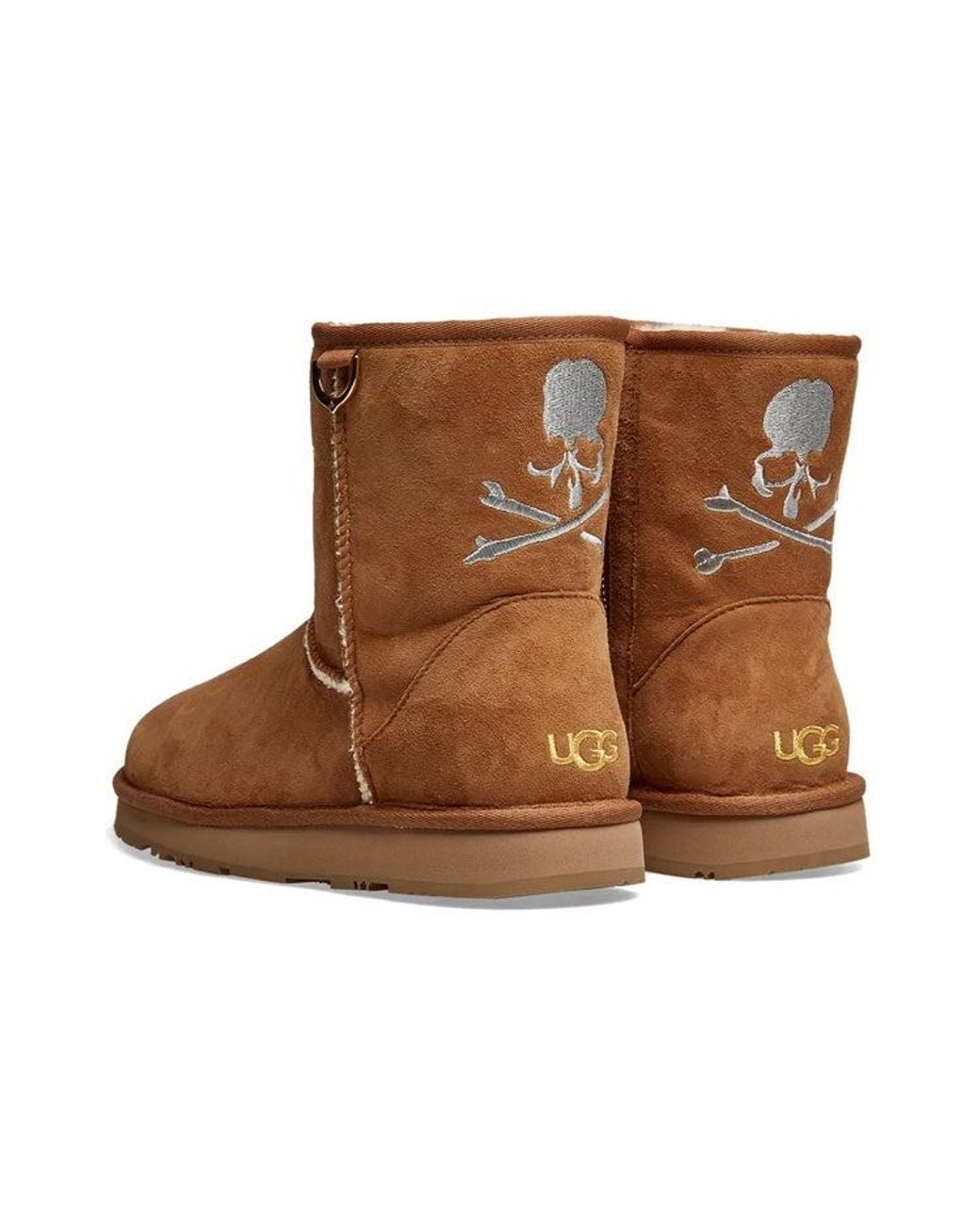 Ugg Brown Classic Short Boot X Mastermind World 'Chestnut' for men