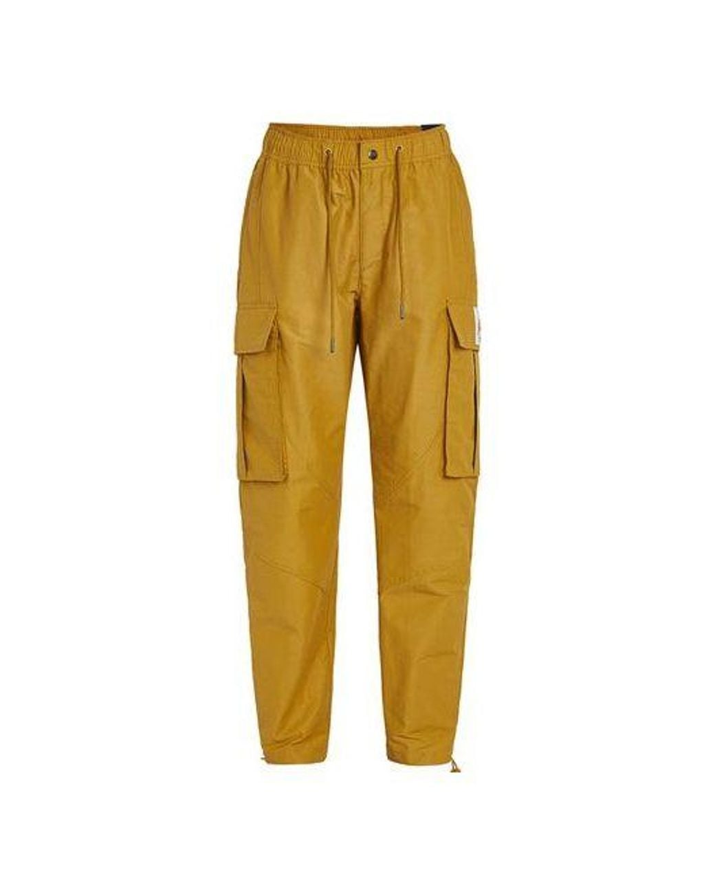 yellow jordan pants