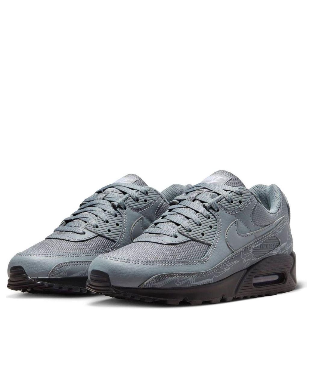 Nike Blue Air Max 90 'Cool Reflective' for men