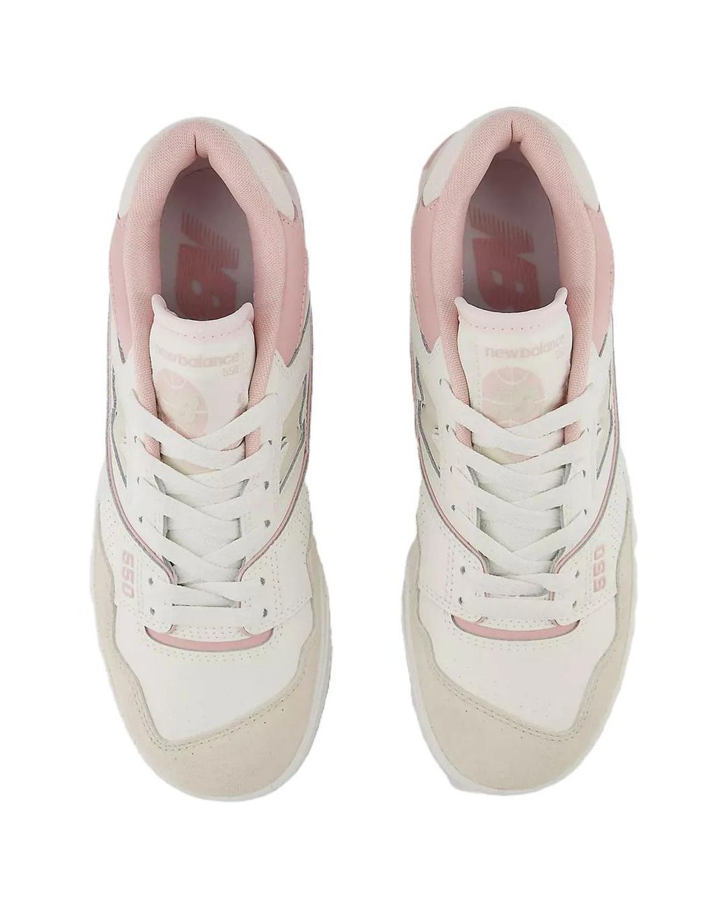 New Balance White (Wmns) 550 Gum Pack