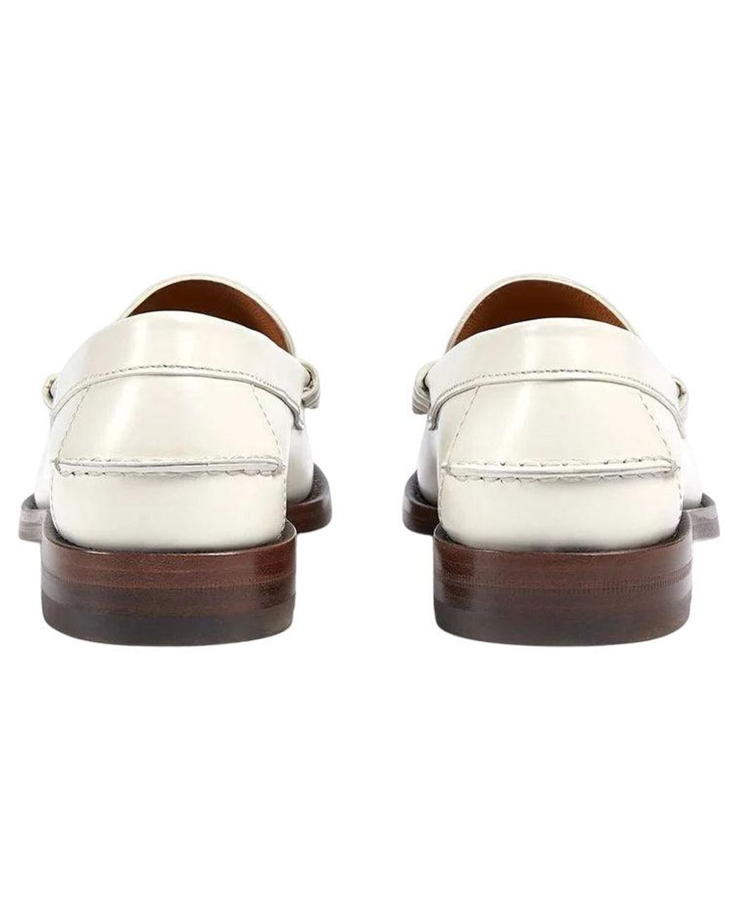 Gucci White (Wmns) Gg Supreme Tassel Loafers
