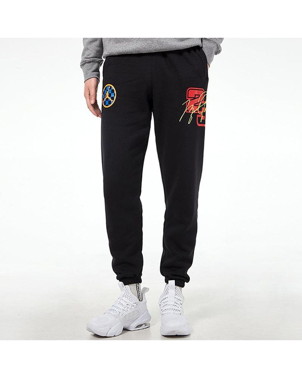 Nike Black 23 Basketball Sports Trousers for men