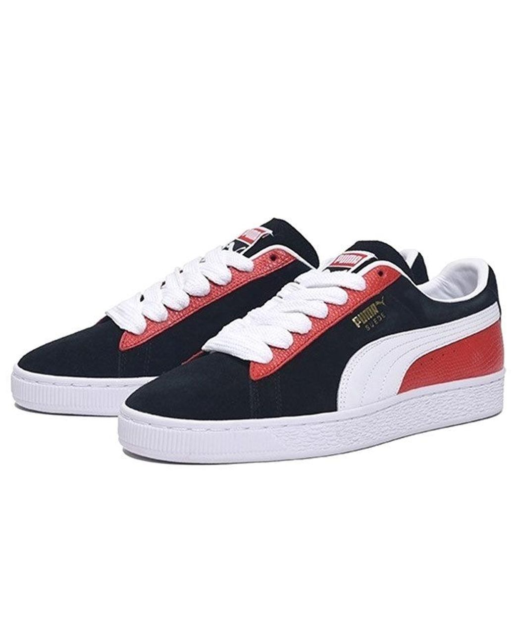 PUMA Red Suede Classic Block 'Snakeskin' for men