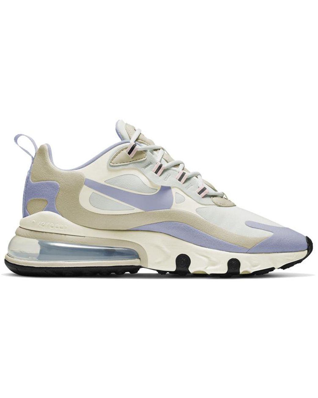 Nike White (Wmns) Air Max 270 React Fossil'