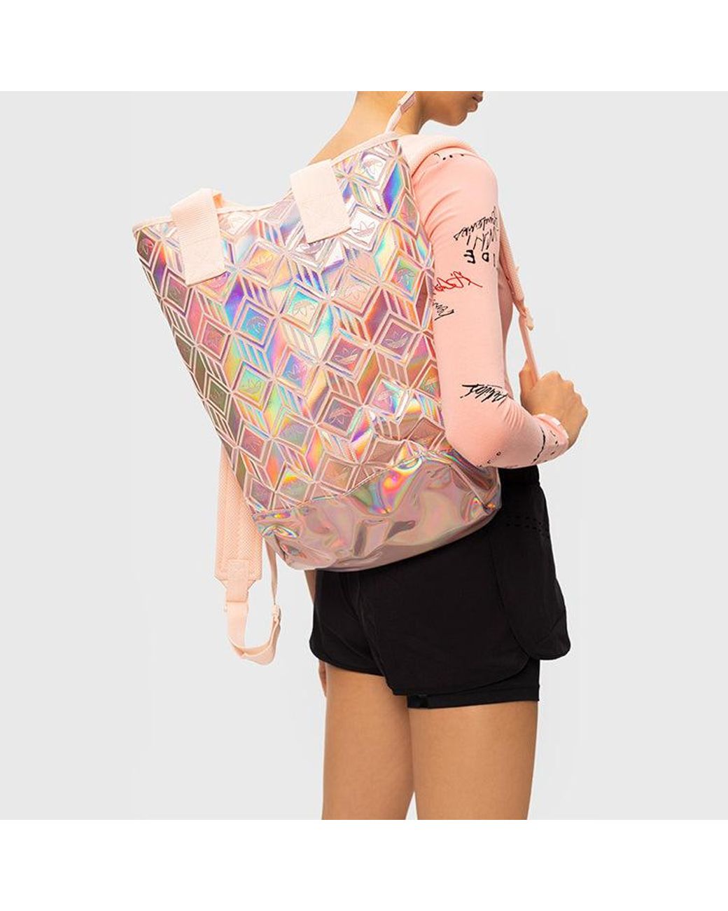 Adidas Multicolor Top 3D Backpack 'Copper Metallic'