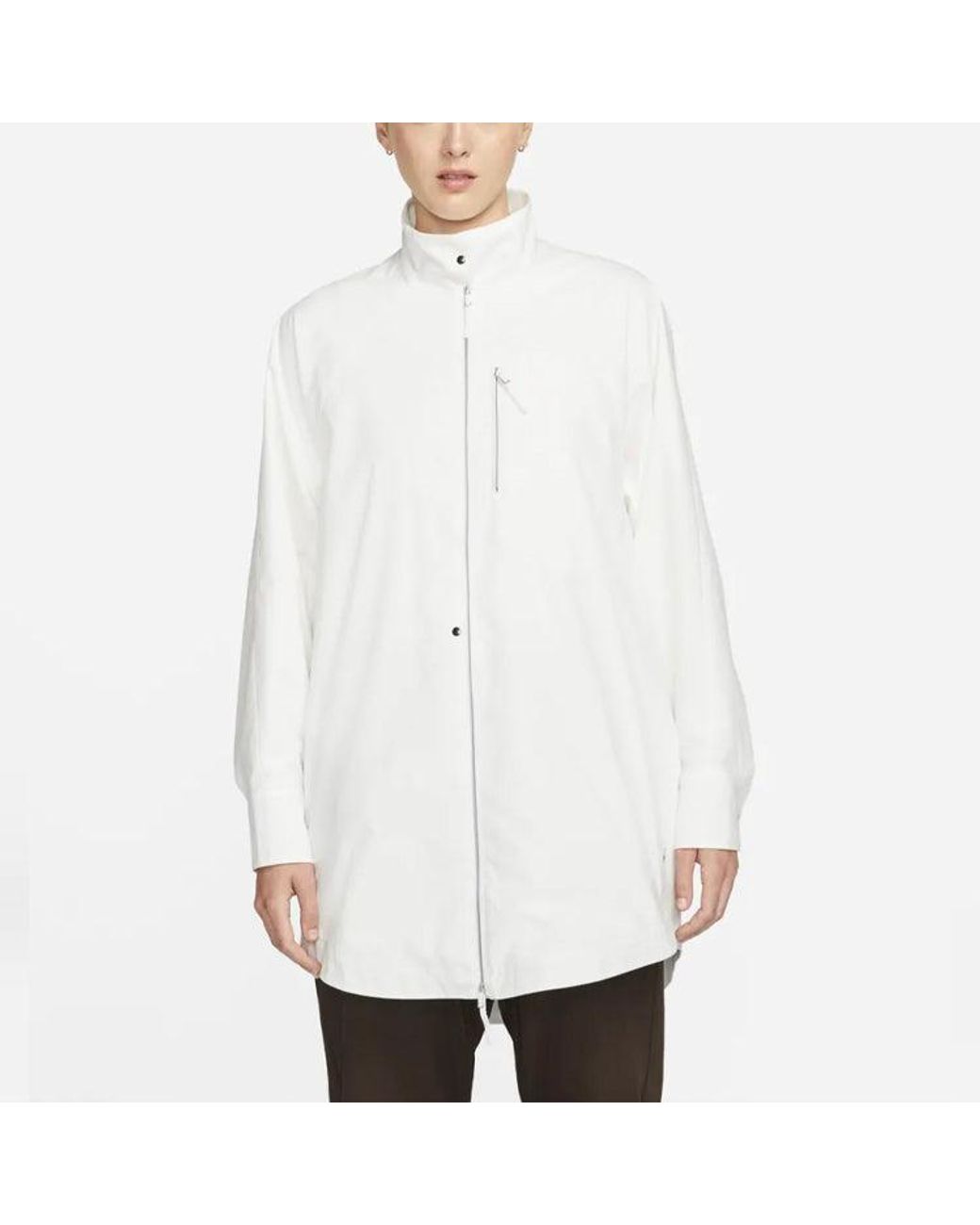 Nike White (Wmns) Esc Series Shirt Jacket