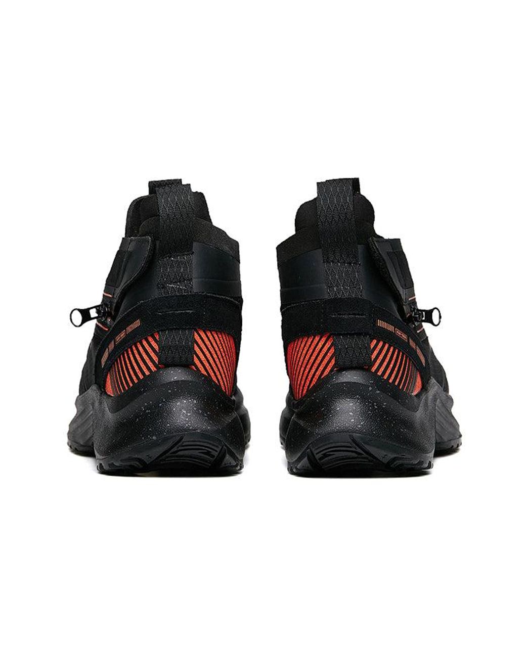 Anta Black Running Series Sneakers Leather for men