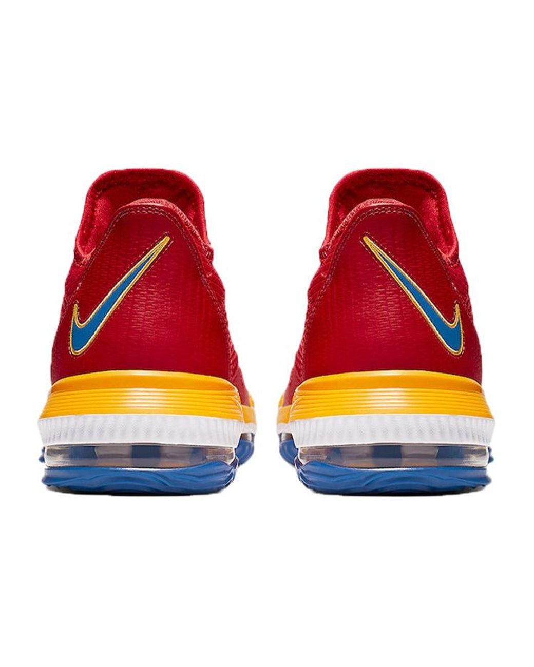 Nike Red Lebron 16 Low 'Superbron' for men