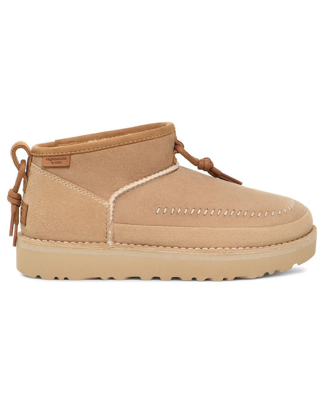 Ugg Natural (Wmns) Ultra Mini Crafted Regenerate 'Sand'