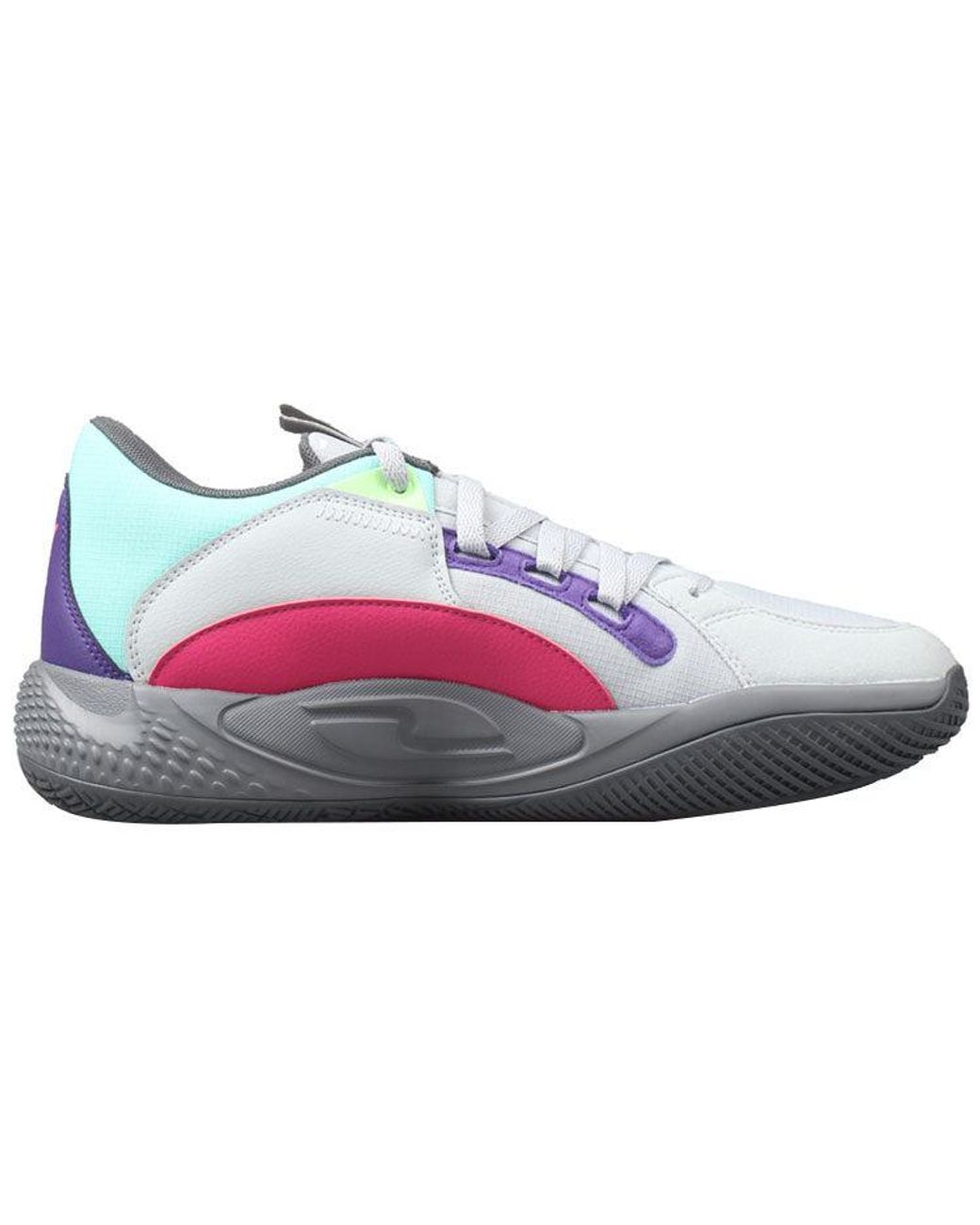 PUMA Blue Court Rider Chaos Daytona Basketball Shoes -Cool Light' for men